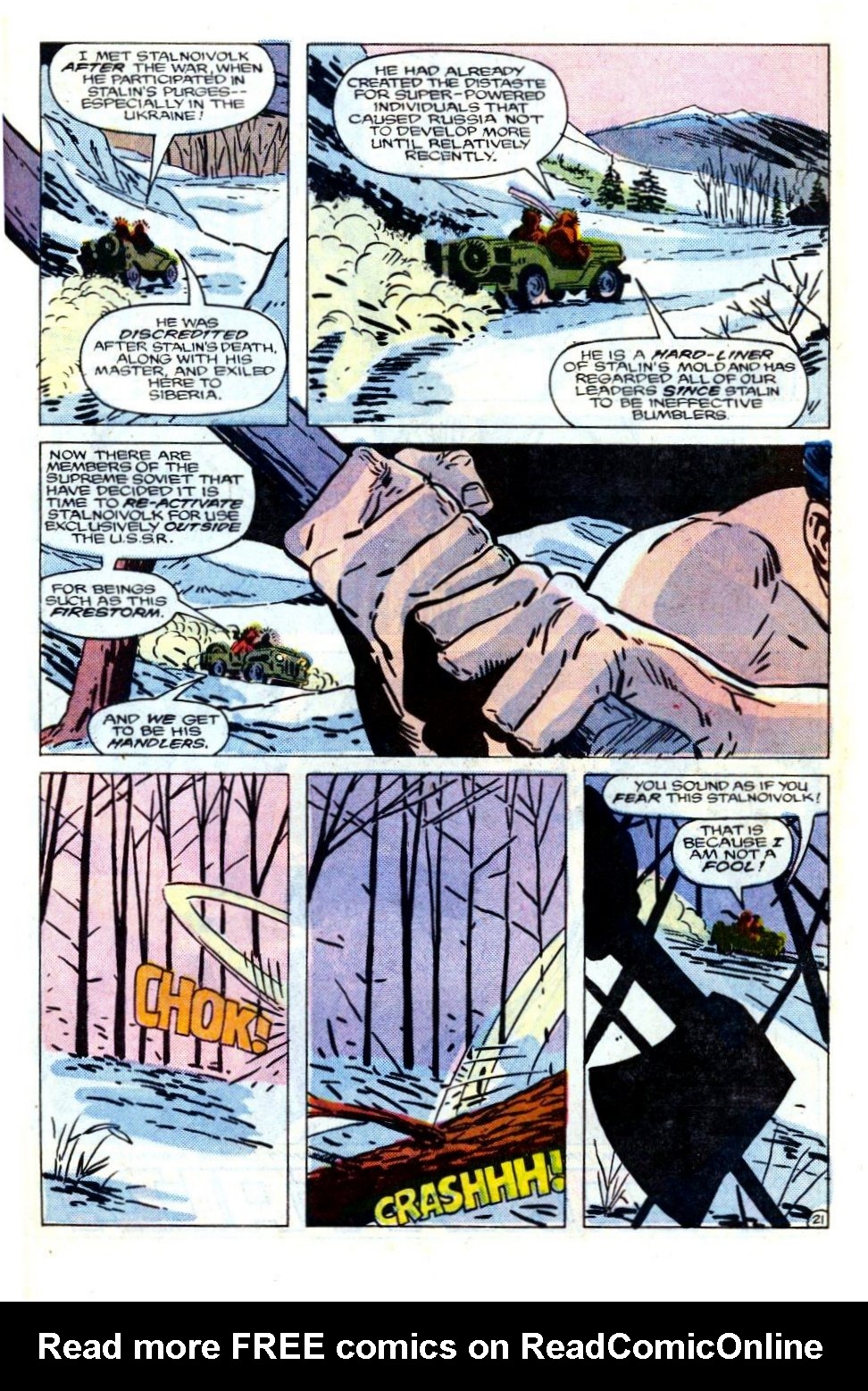 Read online Firestorm, the Nuclear Man comic -  Issue #67 - 22