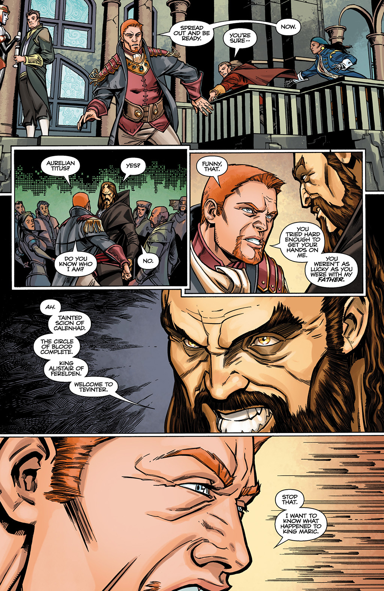 Read online Dragon Age: Those Who Speak comic -  Issue #1 - 10