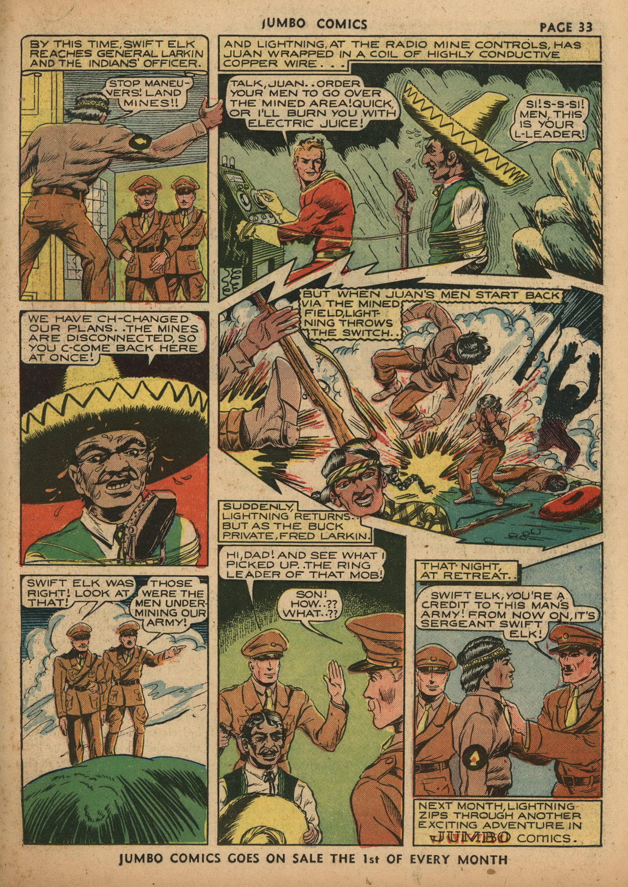 Read online Jumbo Comics comic -  Issue #37 - 35