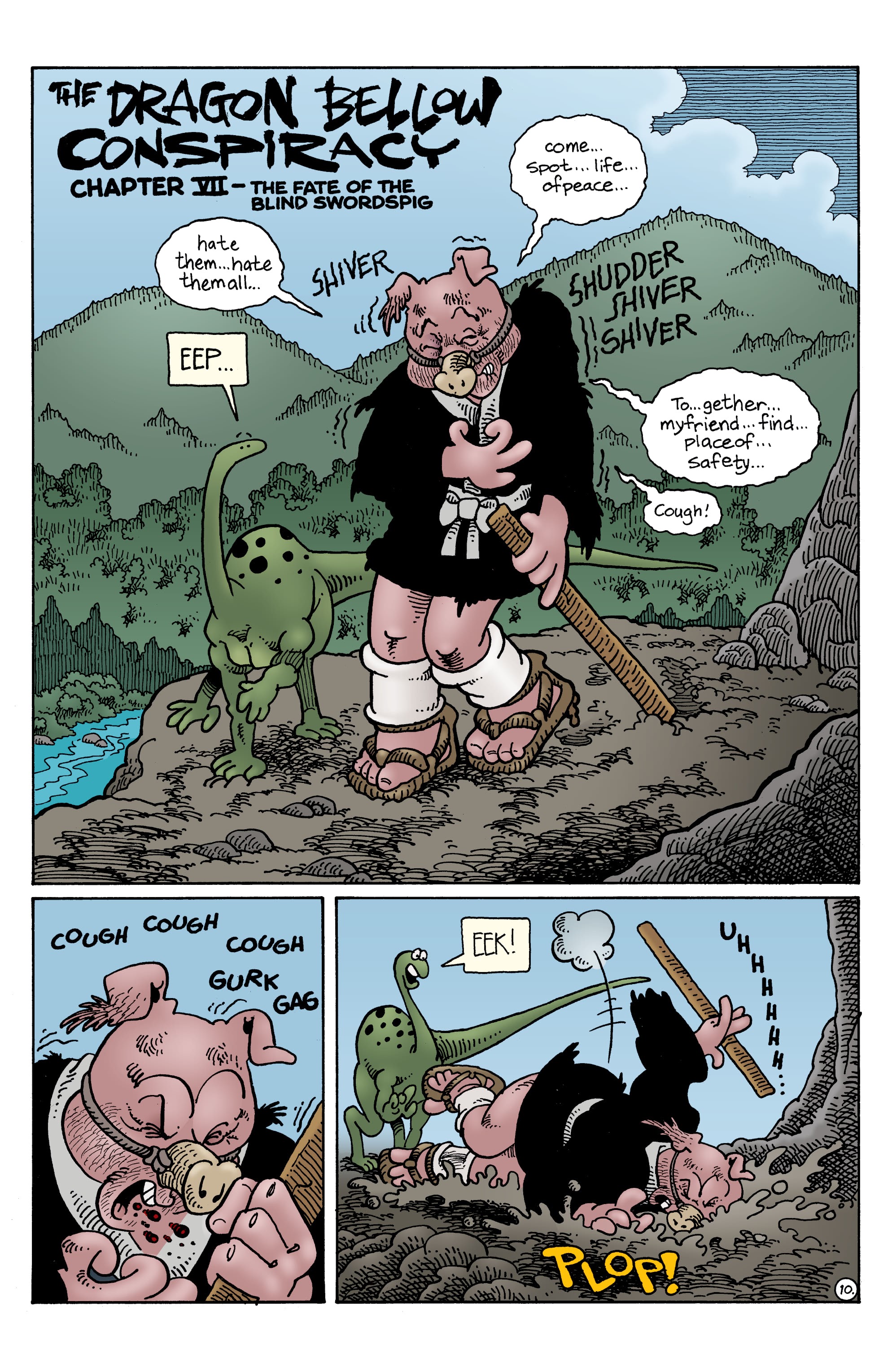 Read online Usagi Yojimbo: The Dragon Bellow Conspiracy comic -  Issue #6 - 12