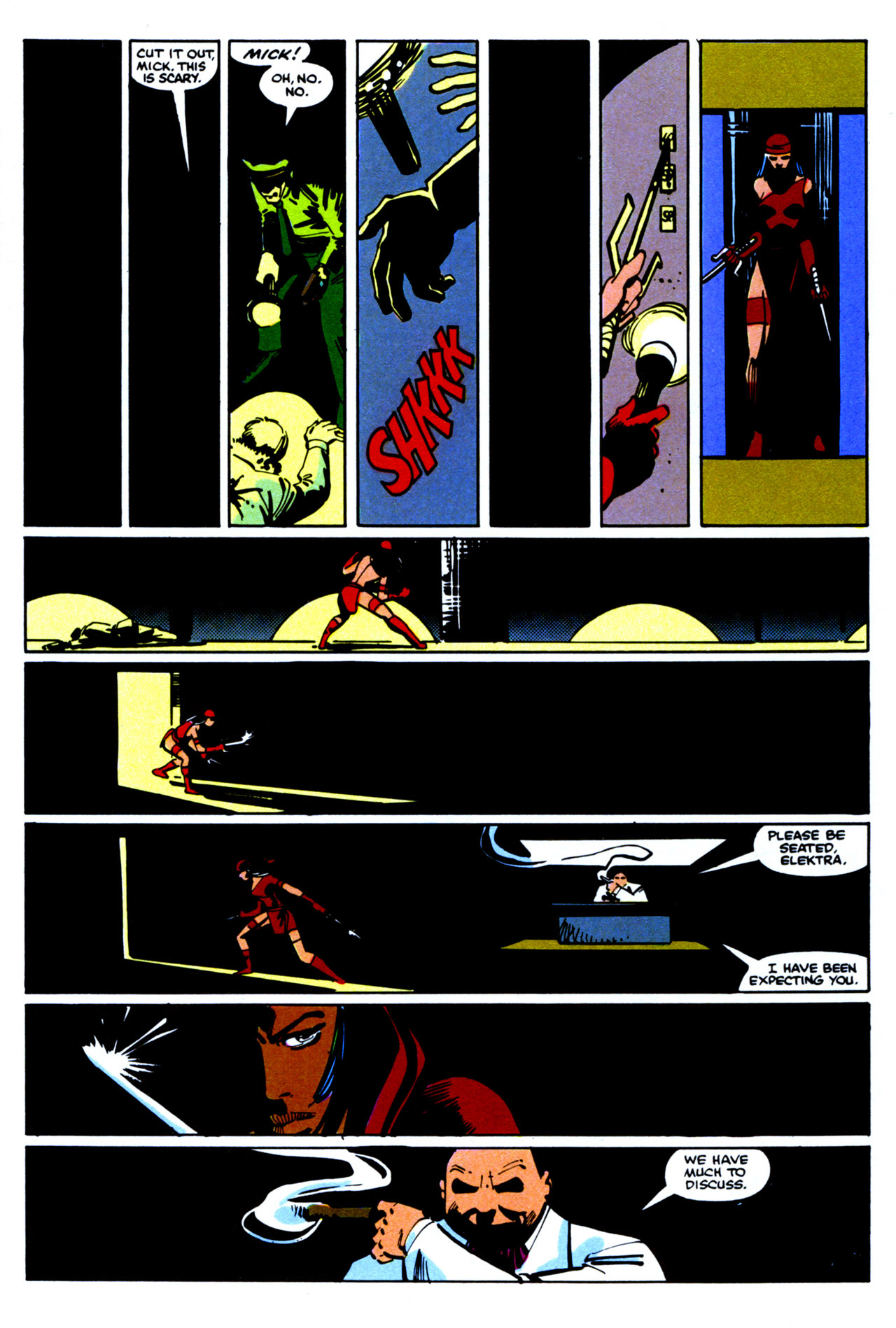 Read online The Elektra Saga comic -  Issue #3 - 12