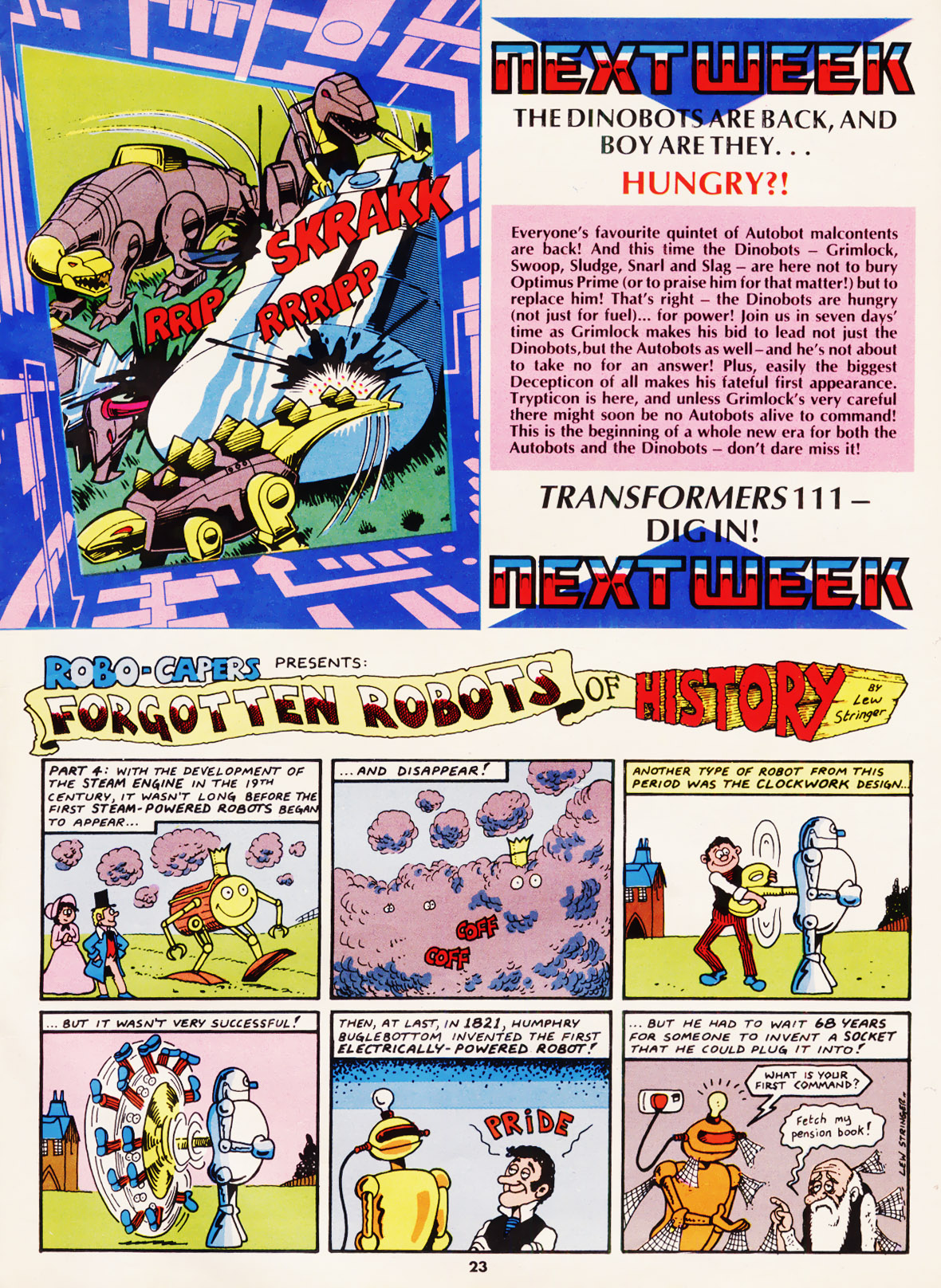 Read online The Transformers (UK) comic -  Issue #110 - 15