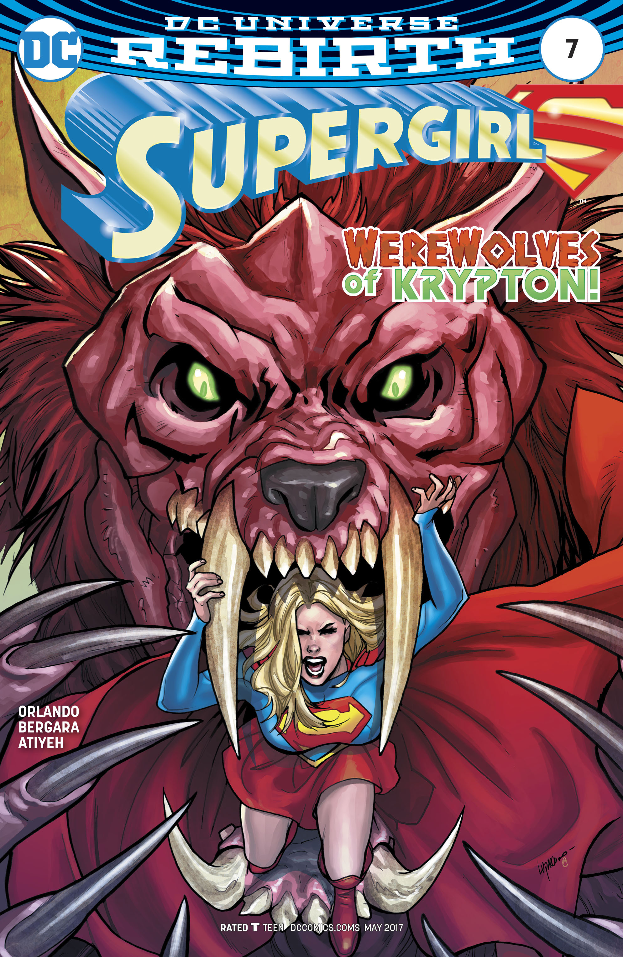 Read online Supergirl (2016) comic -  Issue #7 - 1