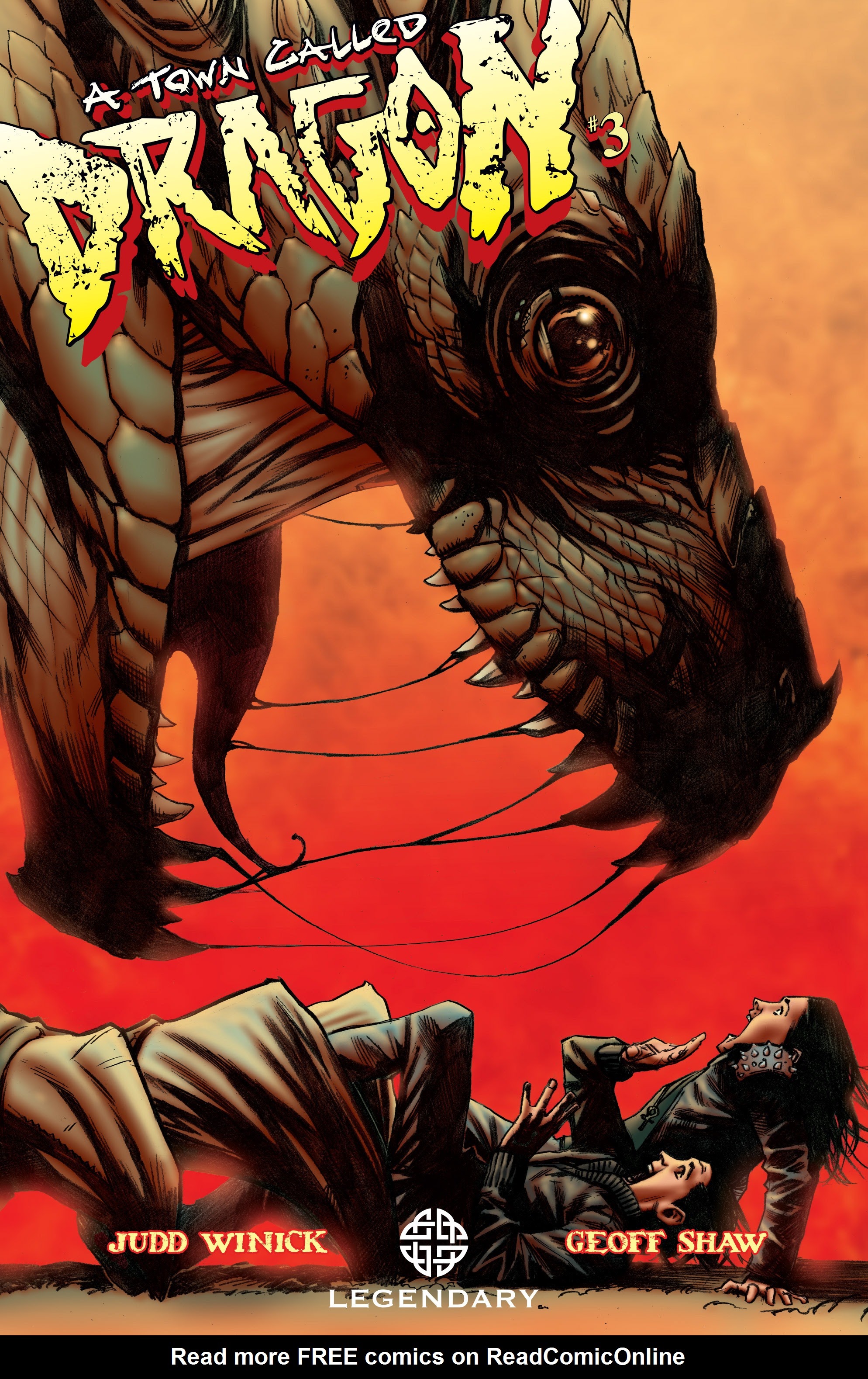 Read online A Town Called Dragon comic -  Issue #3 - 1