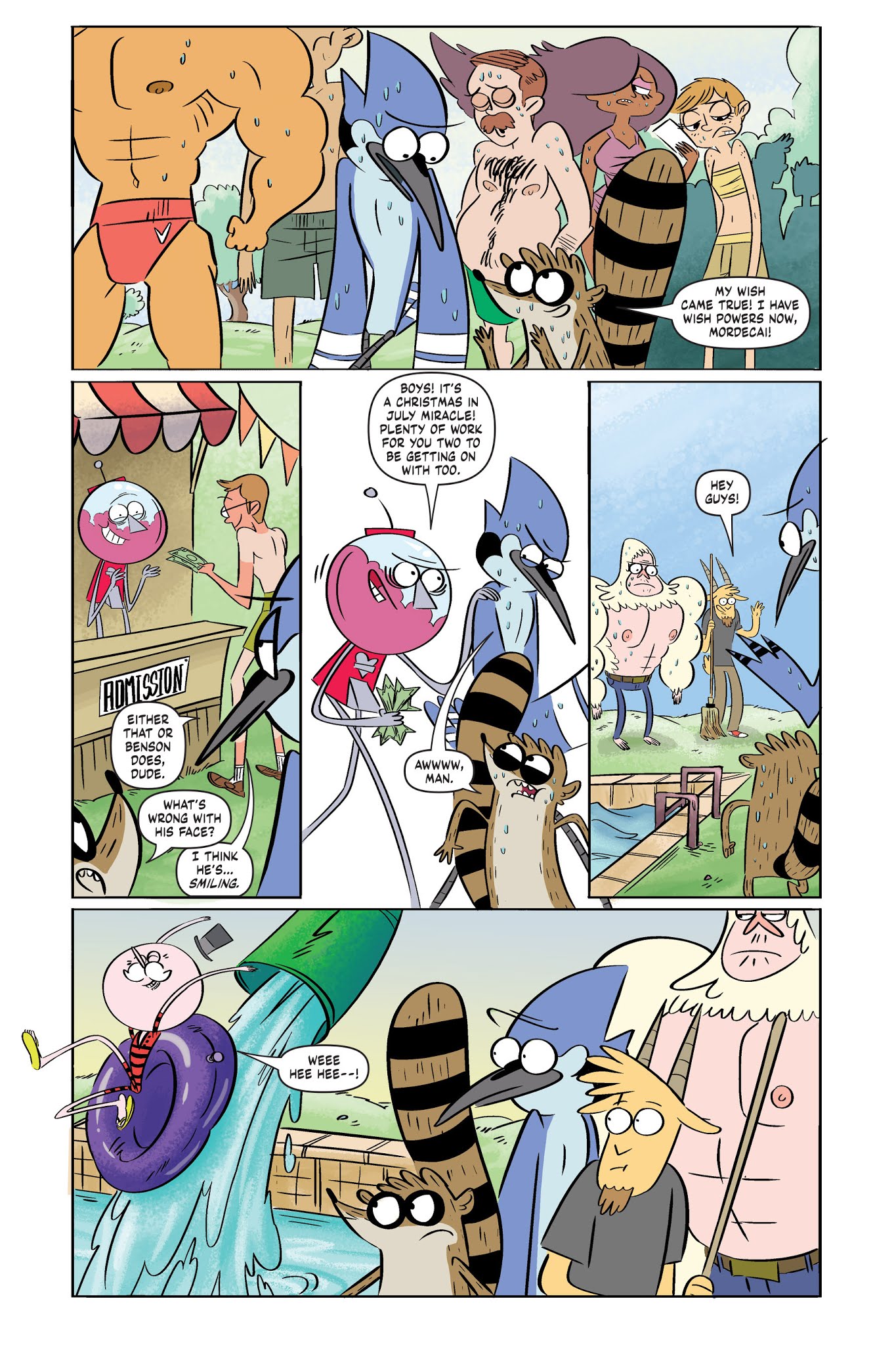 Read online Regular Show: Hydration comic -  Issue # TPB (Part 1) - 41