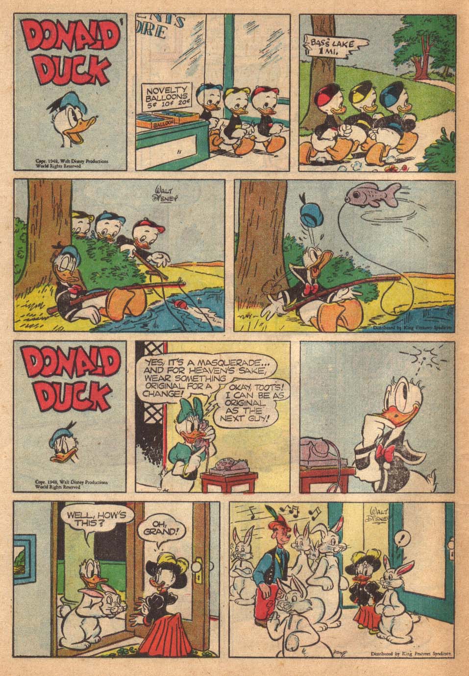 Read online Walt Disney's Comics and Stories comic -  Issue #134 - 38