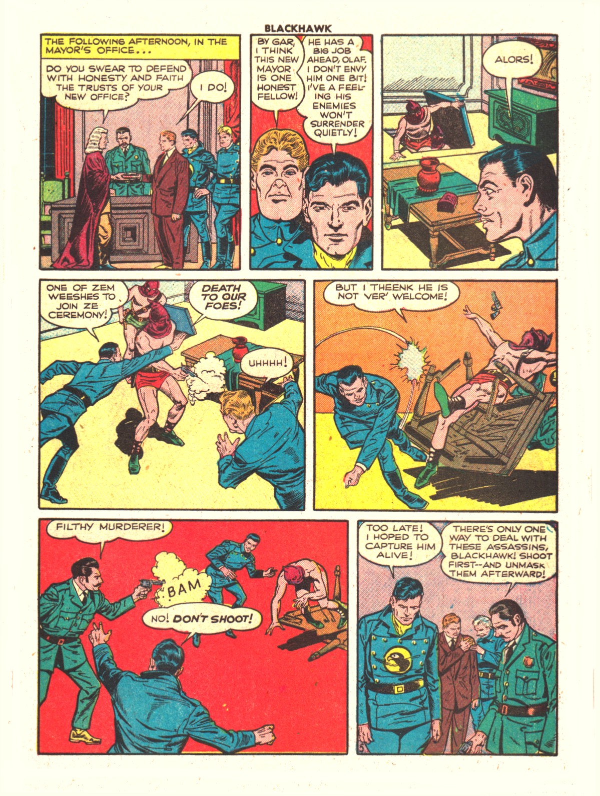 Read online Blackhawk (1957) comic -  Issue #43 - 7
