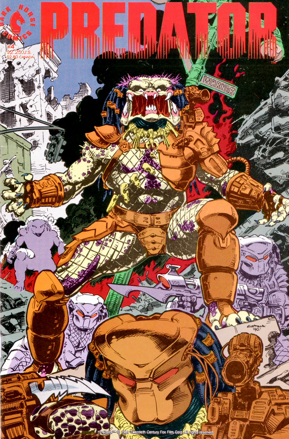 Read online Predator (1989) comic -  Issue #4 - 1