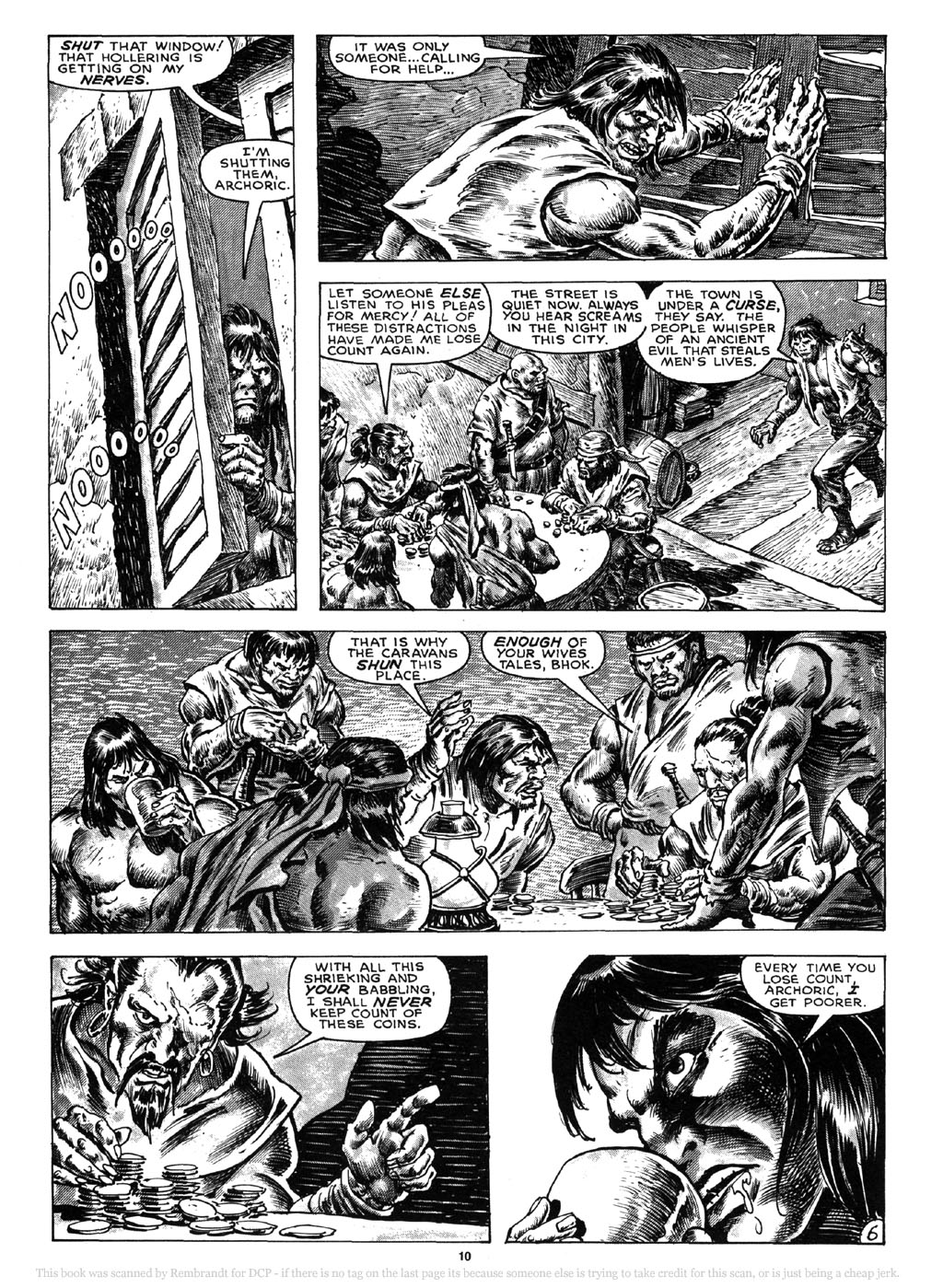 Read online The Savage Sword Of Conan comic -  Issue #164 - 8