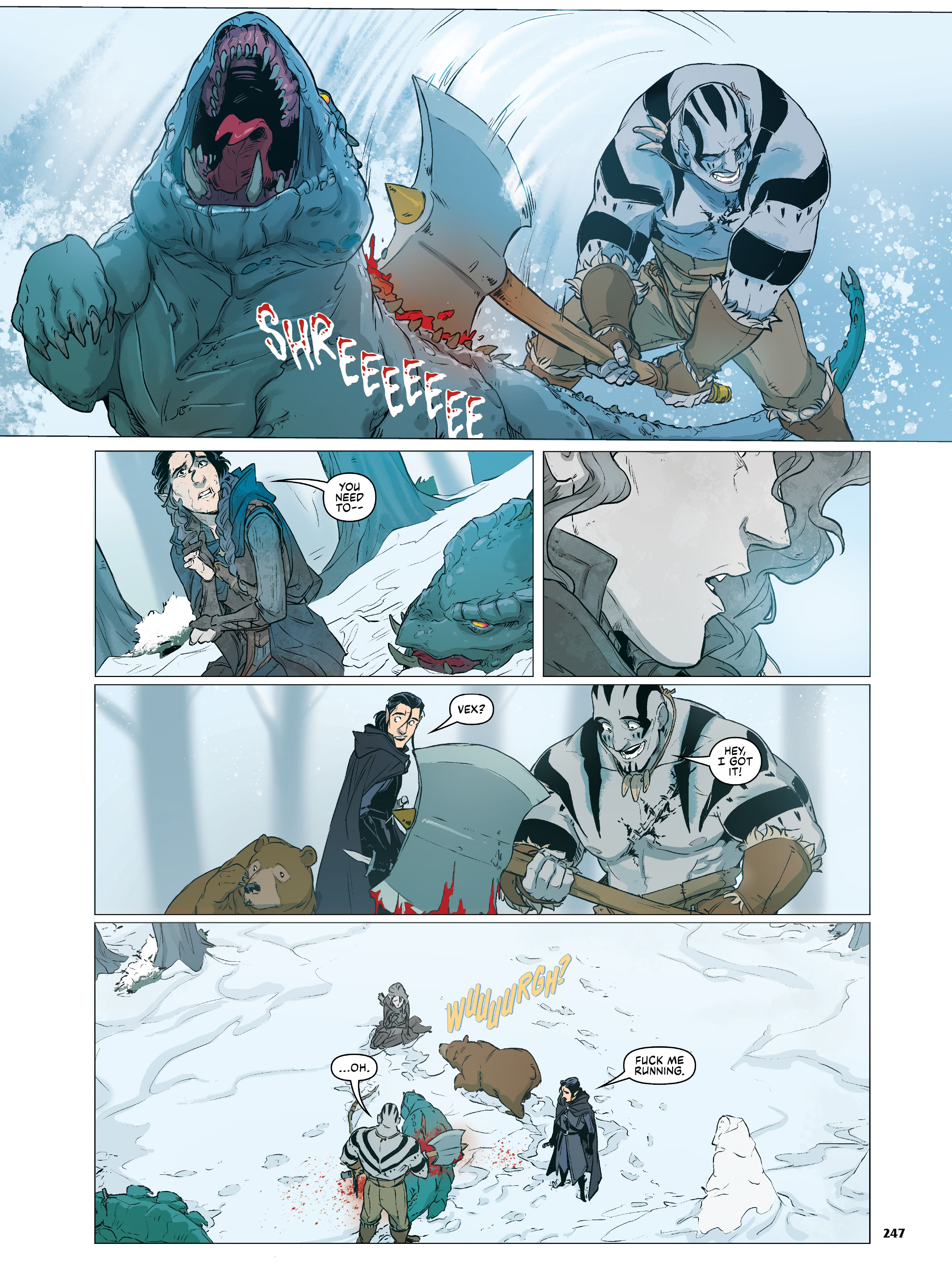 Read online Critical Role Vox Machina Origins comic -  Issue # (2019) _TPB Library Edition (Part 3) - 48