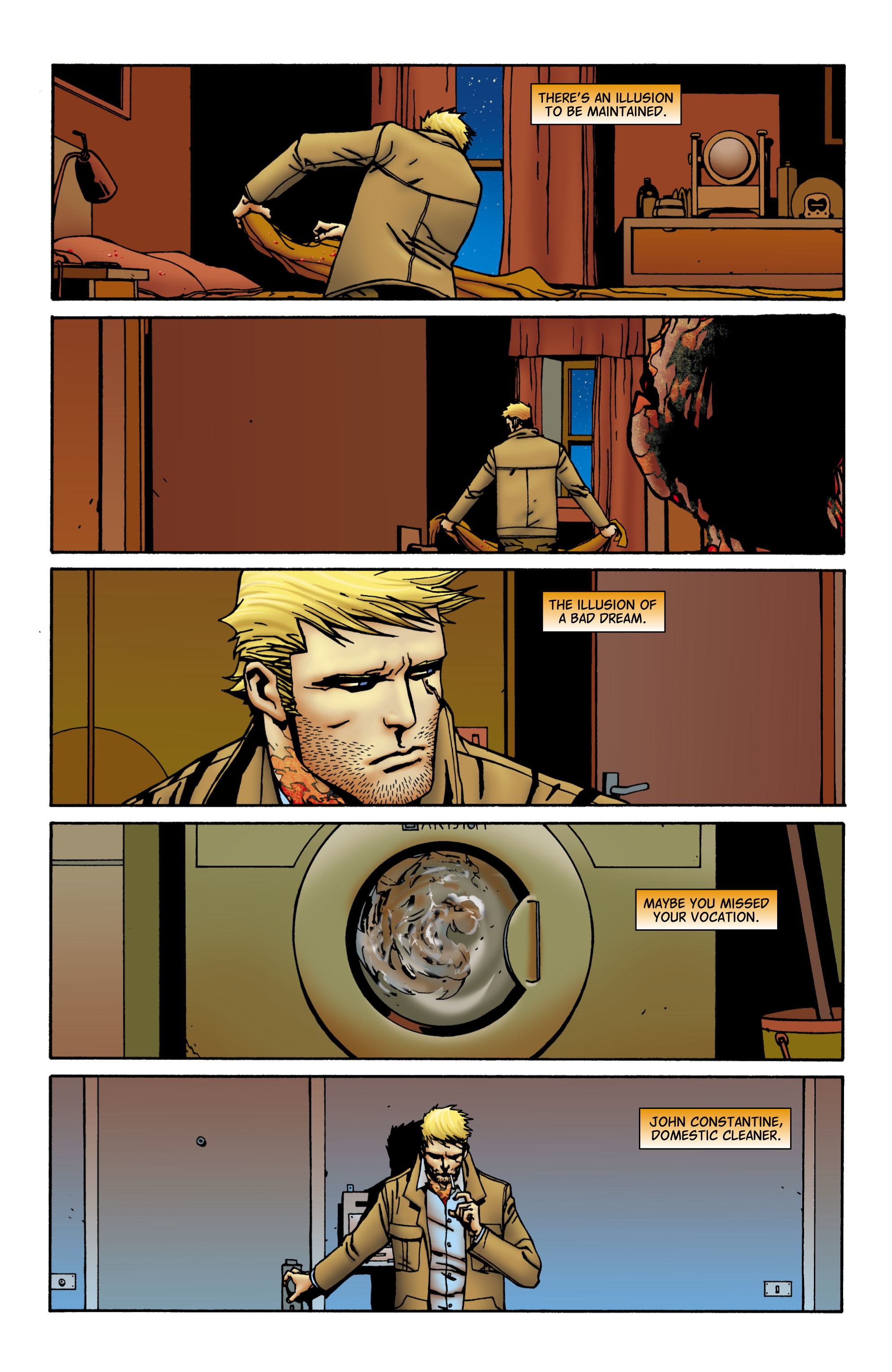 Read online Hellblazer comic -  Issue #252 - 12