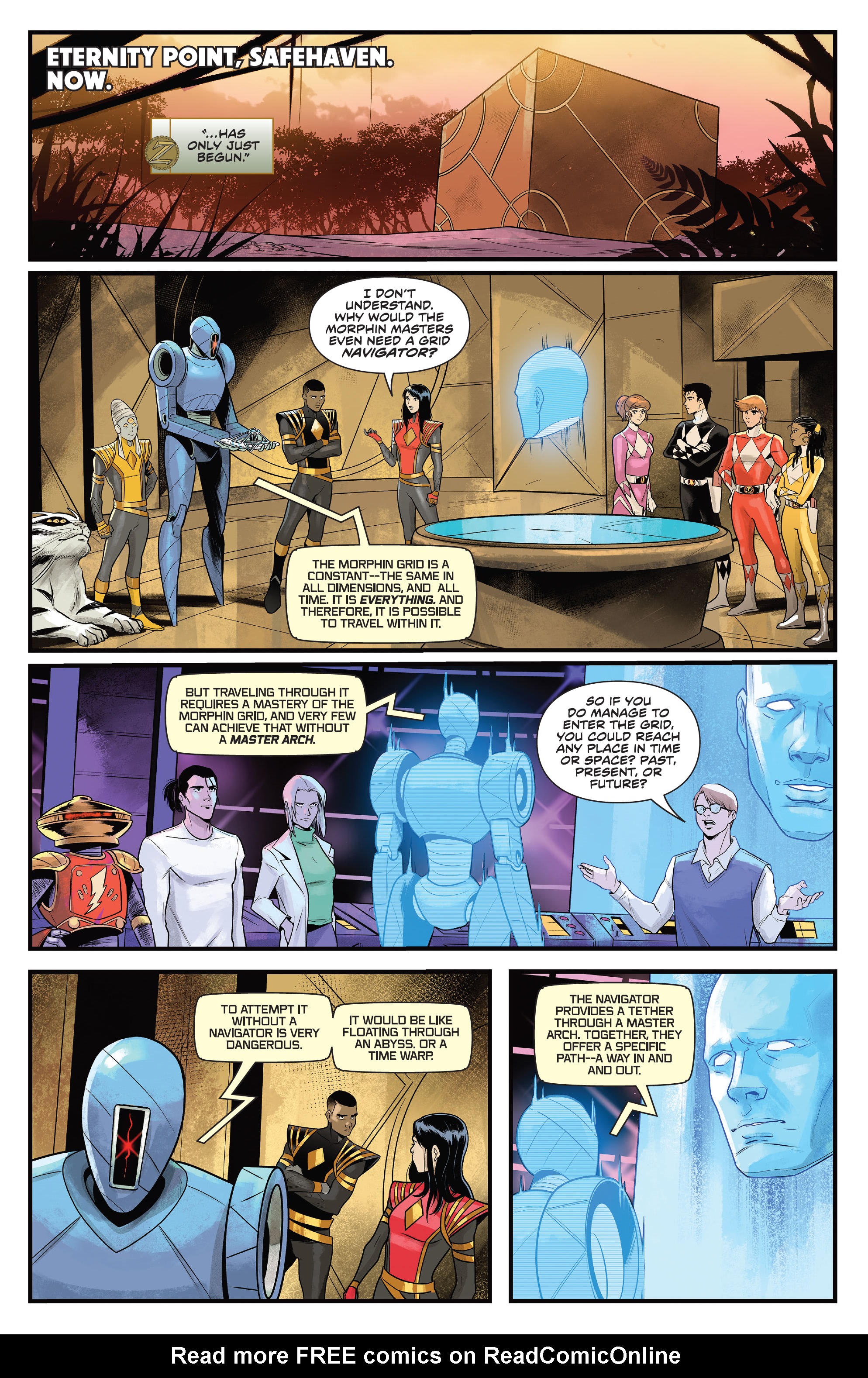 Read online Mighty Morphin Power Rangers comic -  Issue #106 - 5