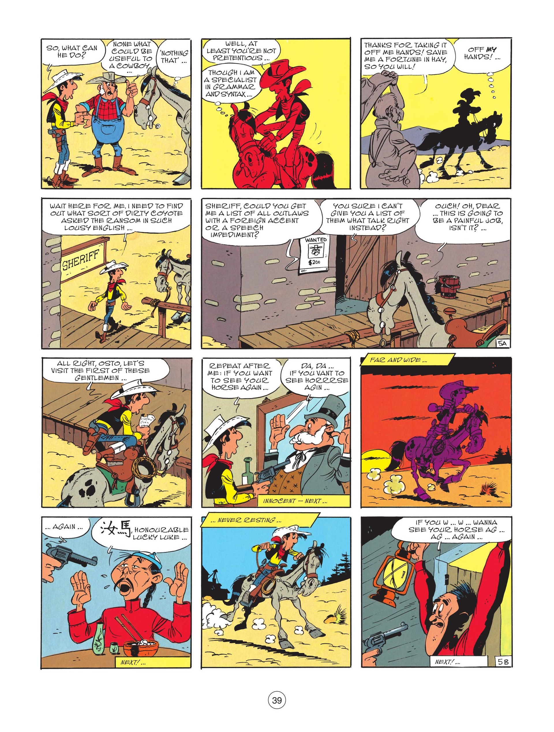 Read online A Lucky Luke Adventure comic -  Issue #80 - 41