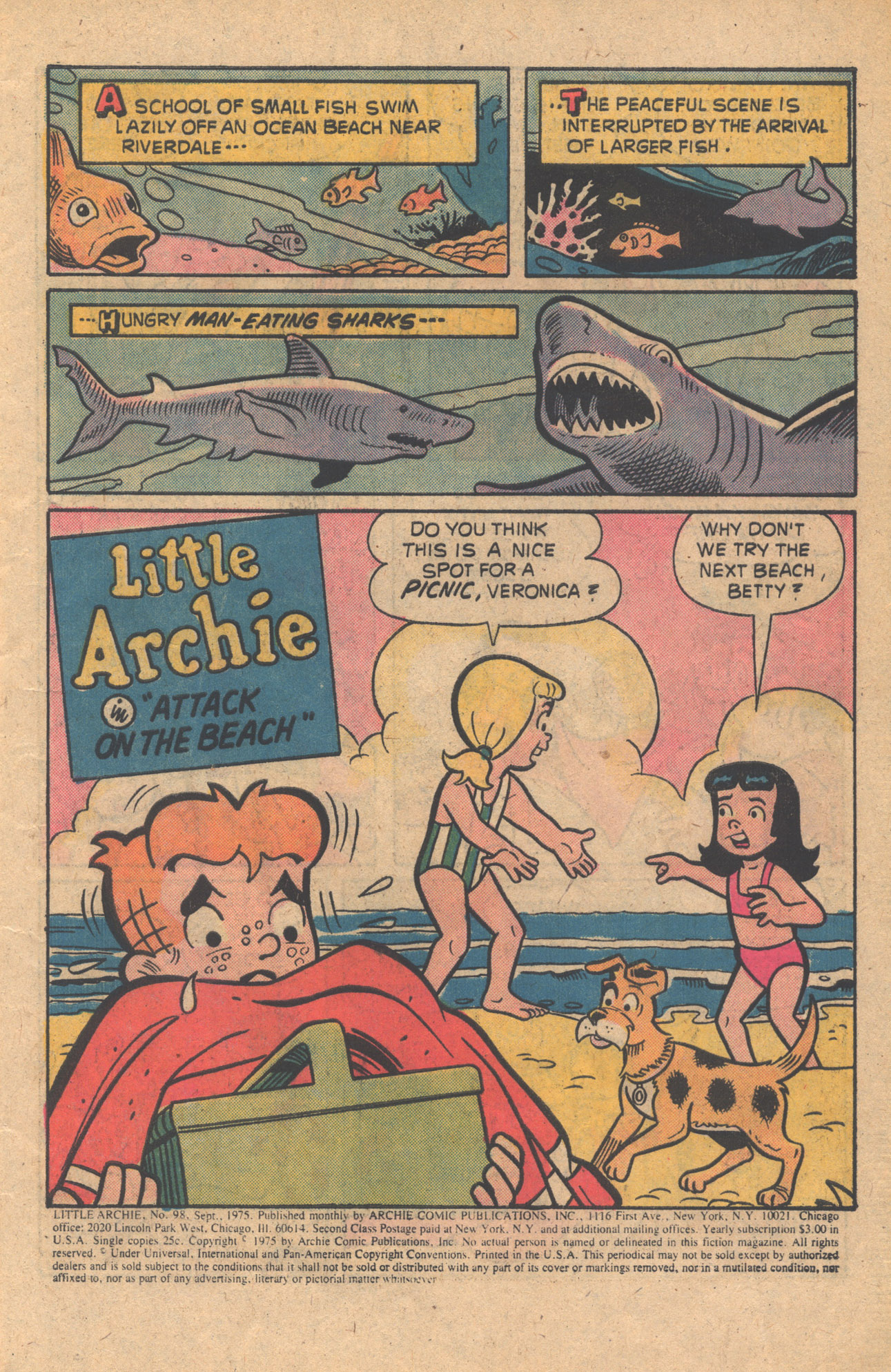 Read online The Adventures of Little Archie comic -  Issue #98 - 3