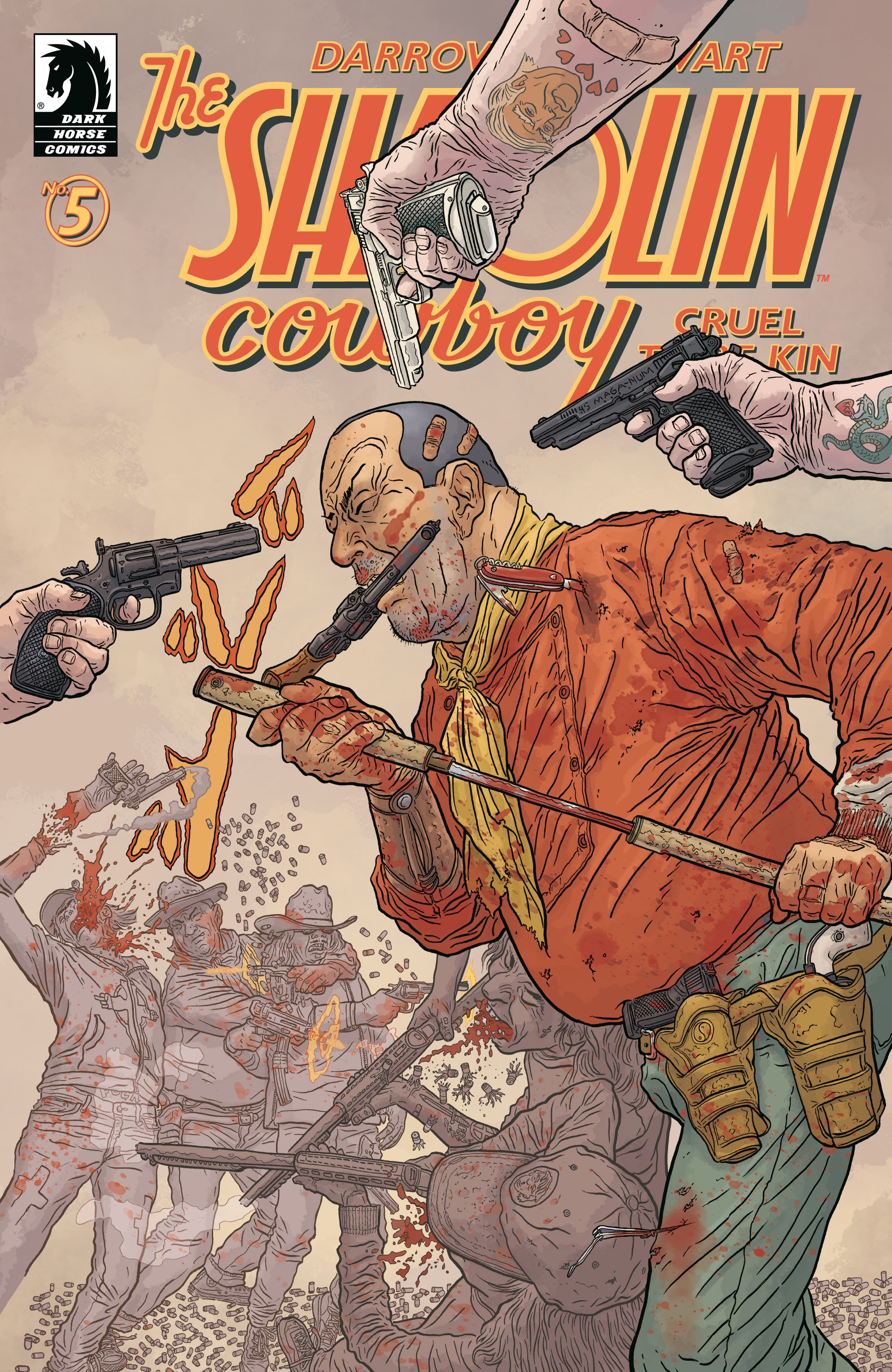 Read online Shaolin Cowboy: Cruel to Be Kin comic -  Issue #5 - 1