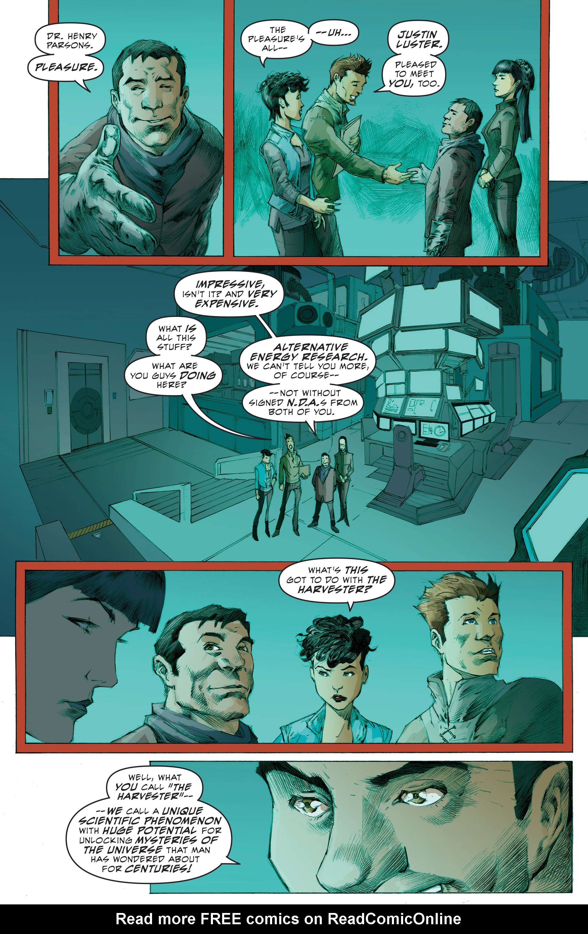 Read online The Harvester comic -  Issue #7 - 8