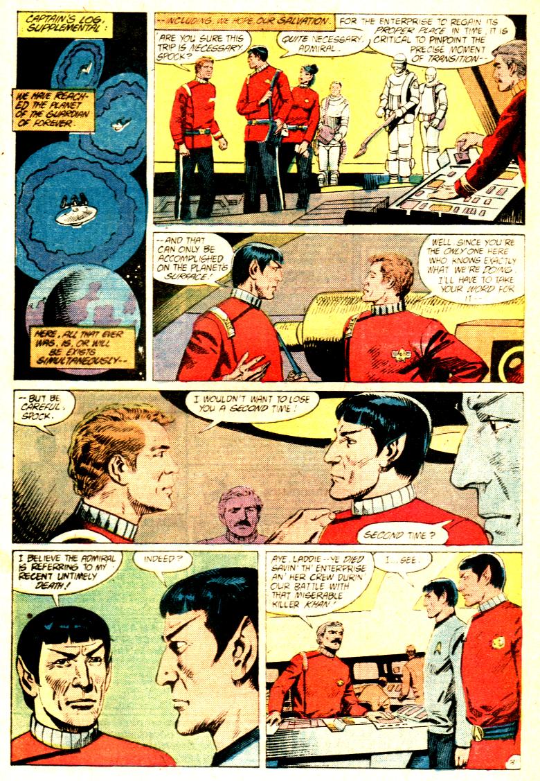 Read online Star Trek (1984) comic -  Issue #33 - 31