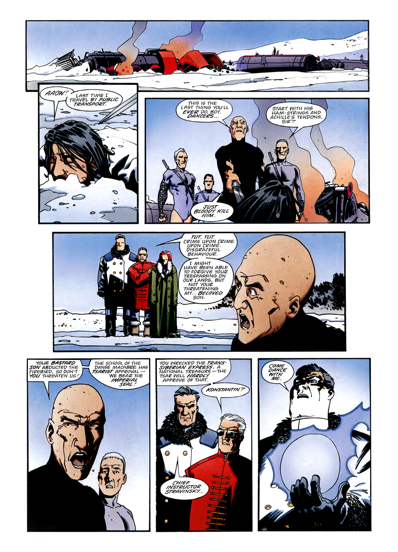 Read online Nikolai Dante comic -  Issue # TPB 3 - 35