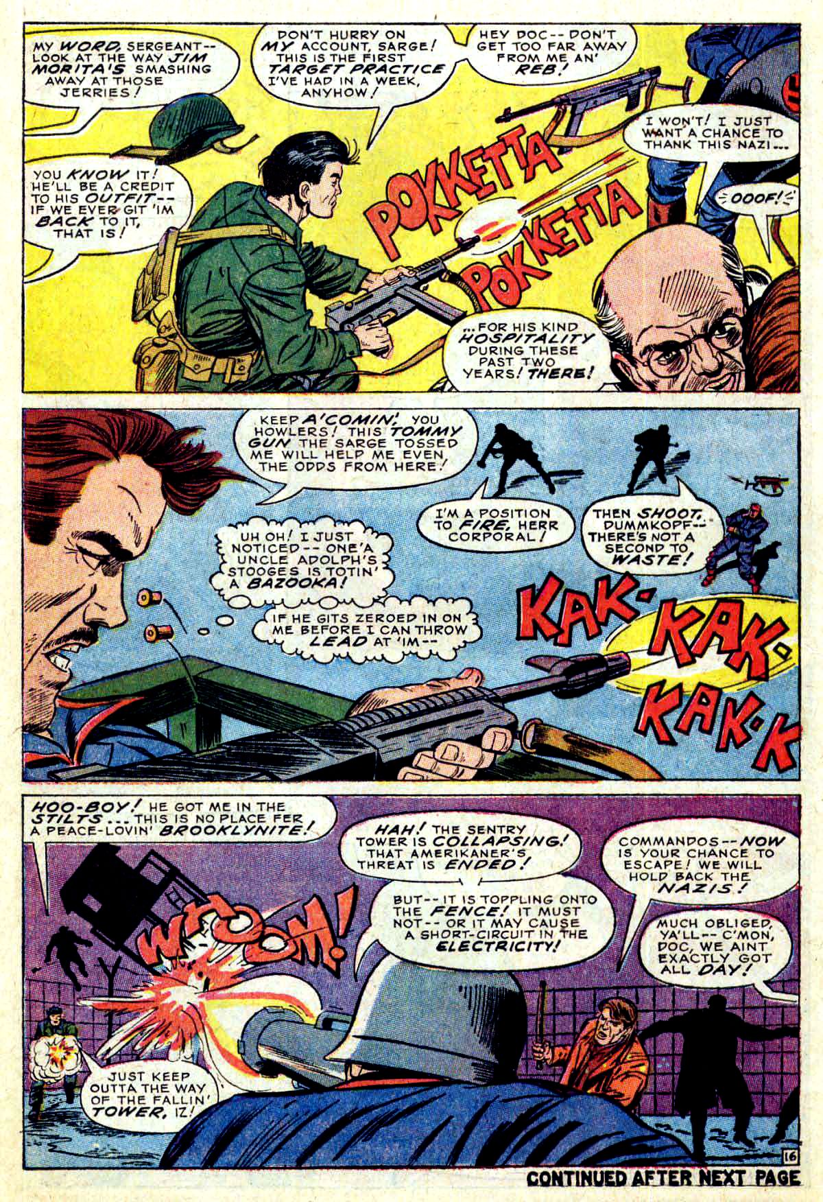 Read online Sgt. Fury comic -  Issue #38 - 22