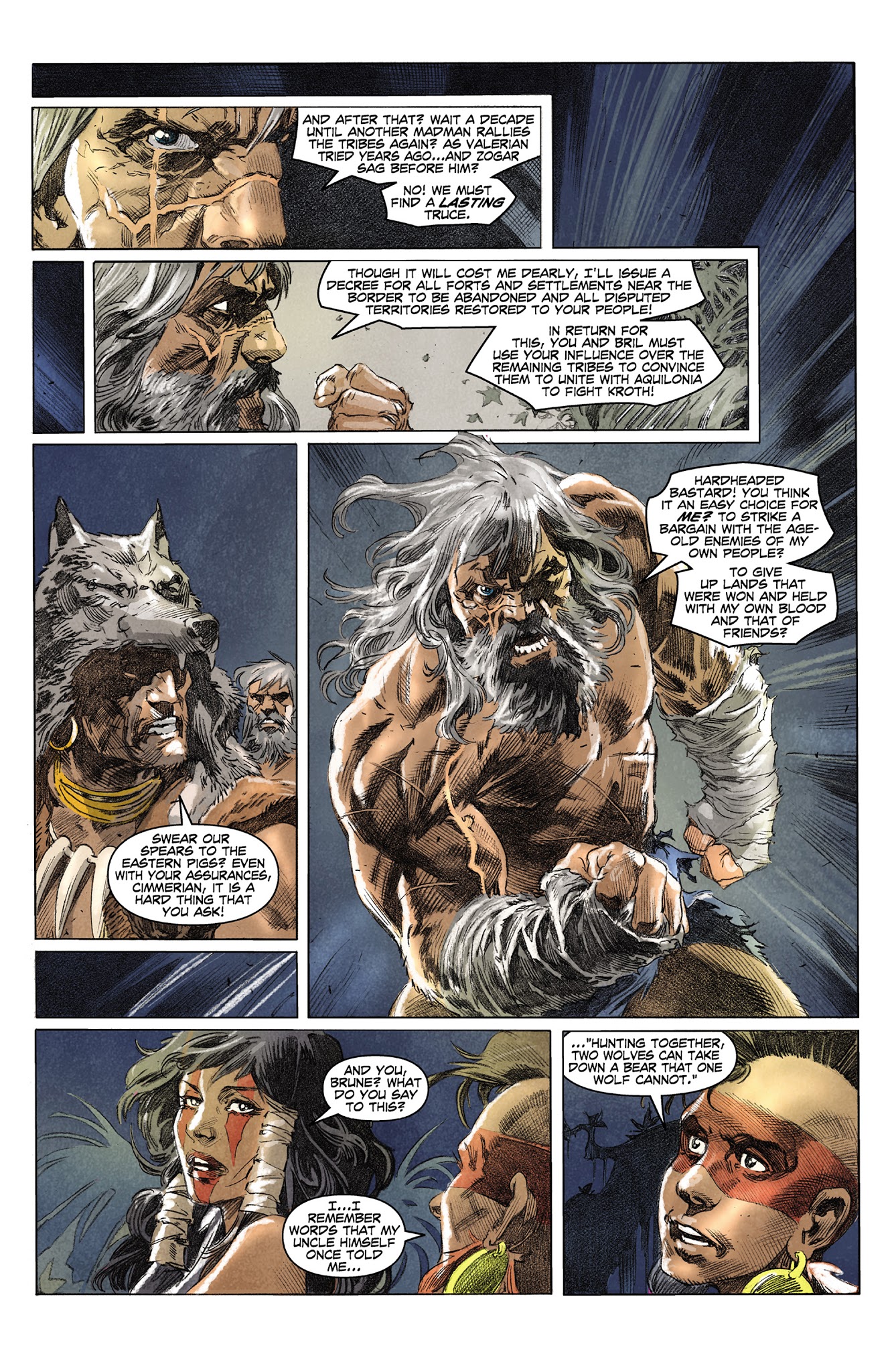 Read online King Conan: Wolves Beyond the Border comic -  Issue #3 - 14
