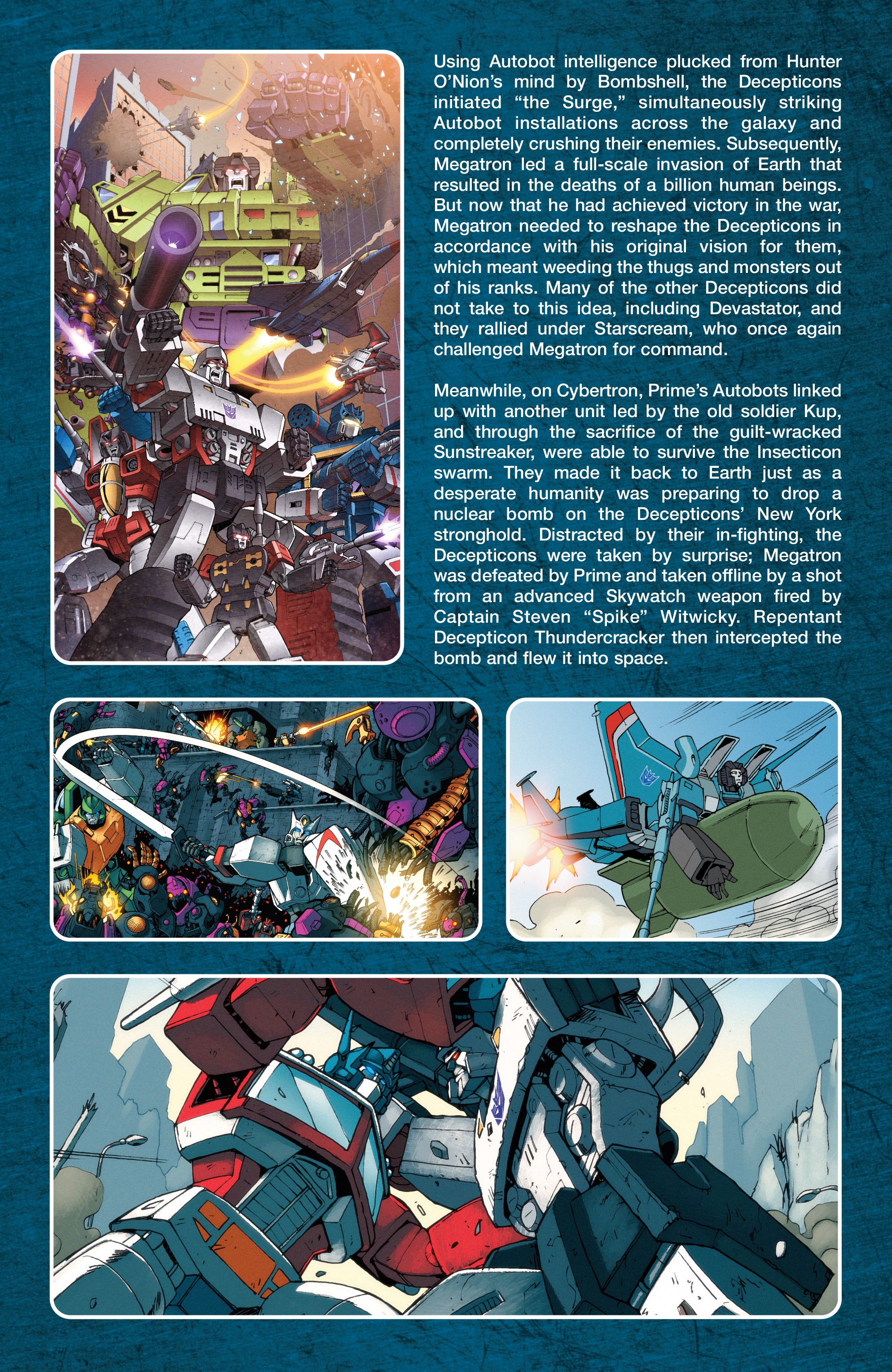 Read online Transformers: Historia comic -  Issue # Full - 21