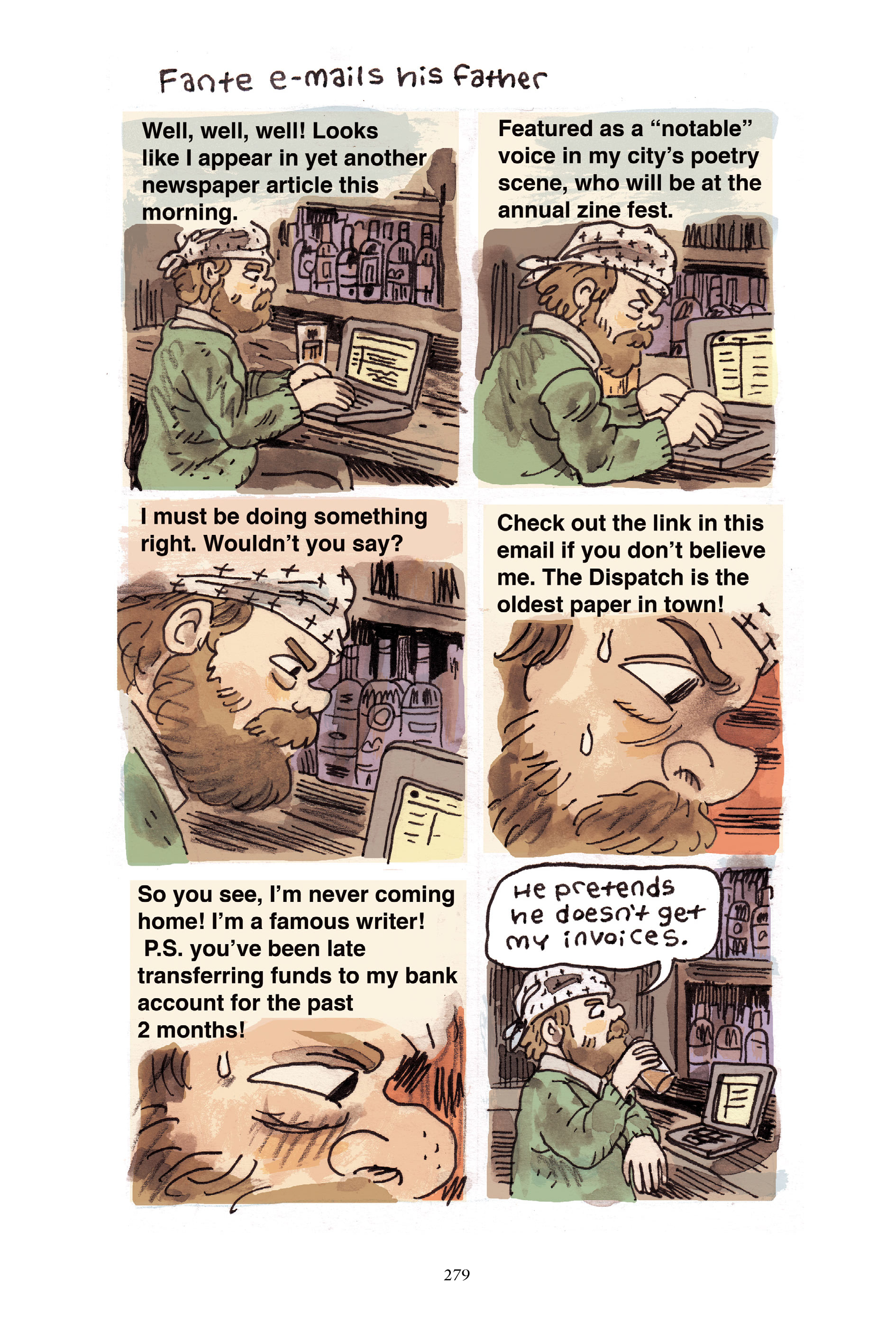 Read online The Complete Works of Fante Bukowski comic -  Issue # TPB (Part 3) - 77
