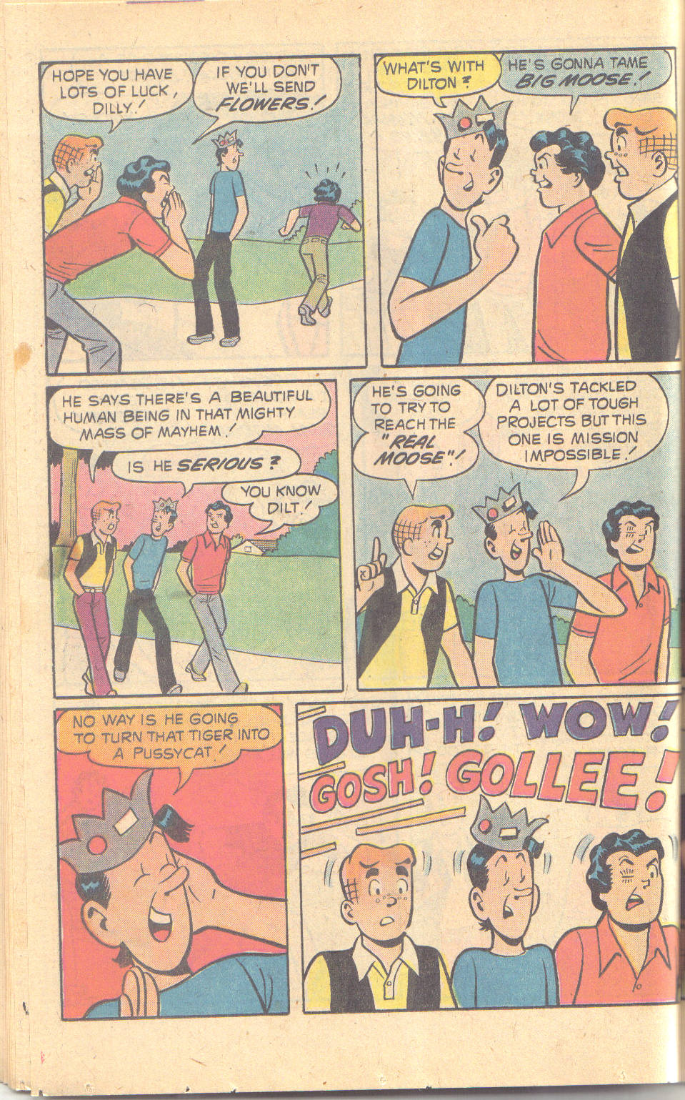 Read online Reggie and Me (1966) comic -  Issue #116 - 22
