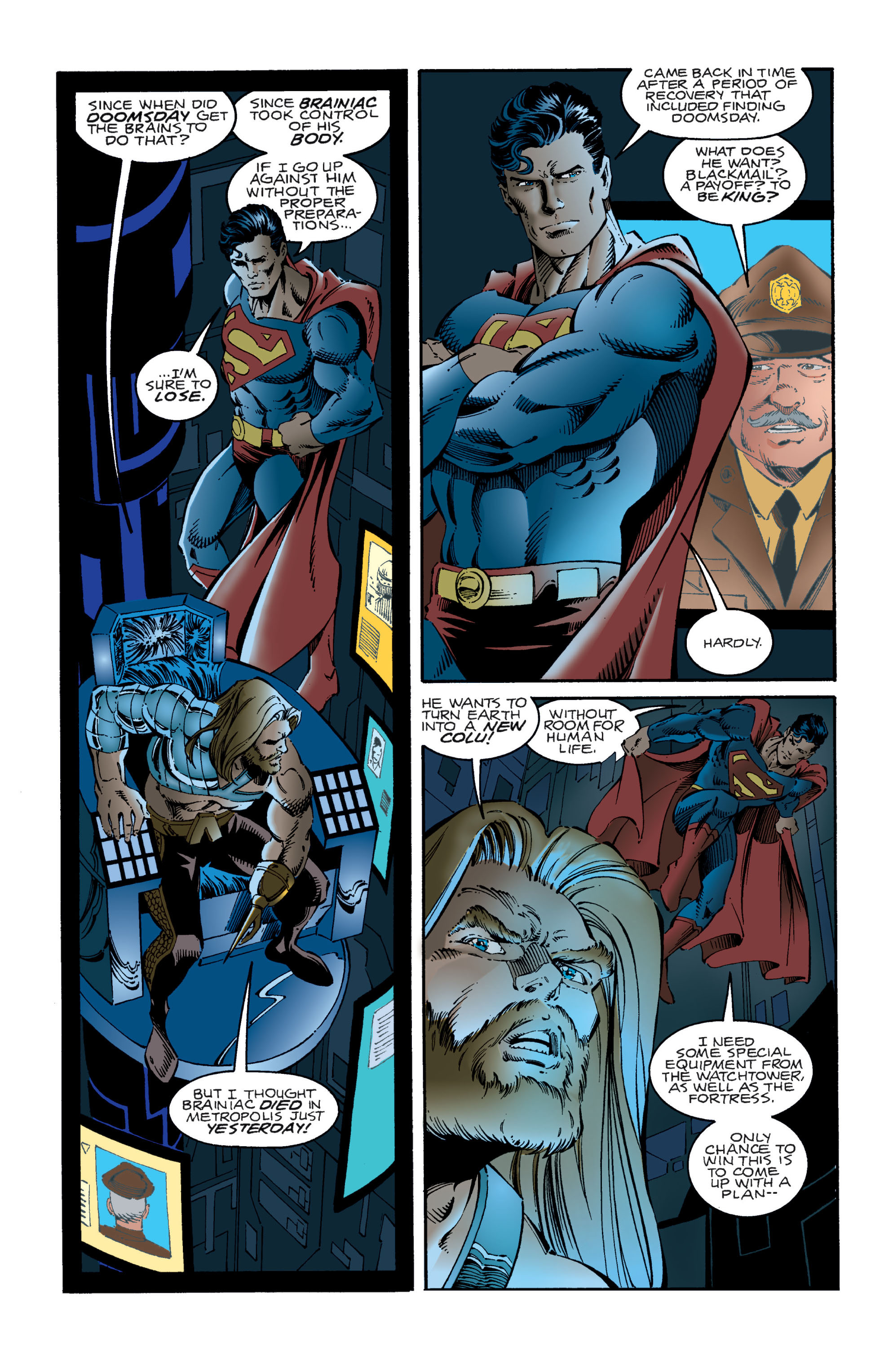 Read online Superman: The Doomsday Wars comic -  Issue #3 - 8