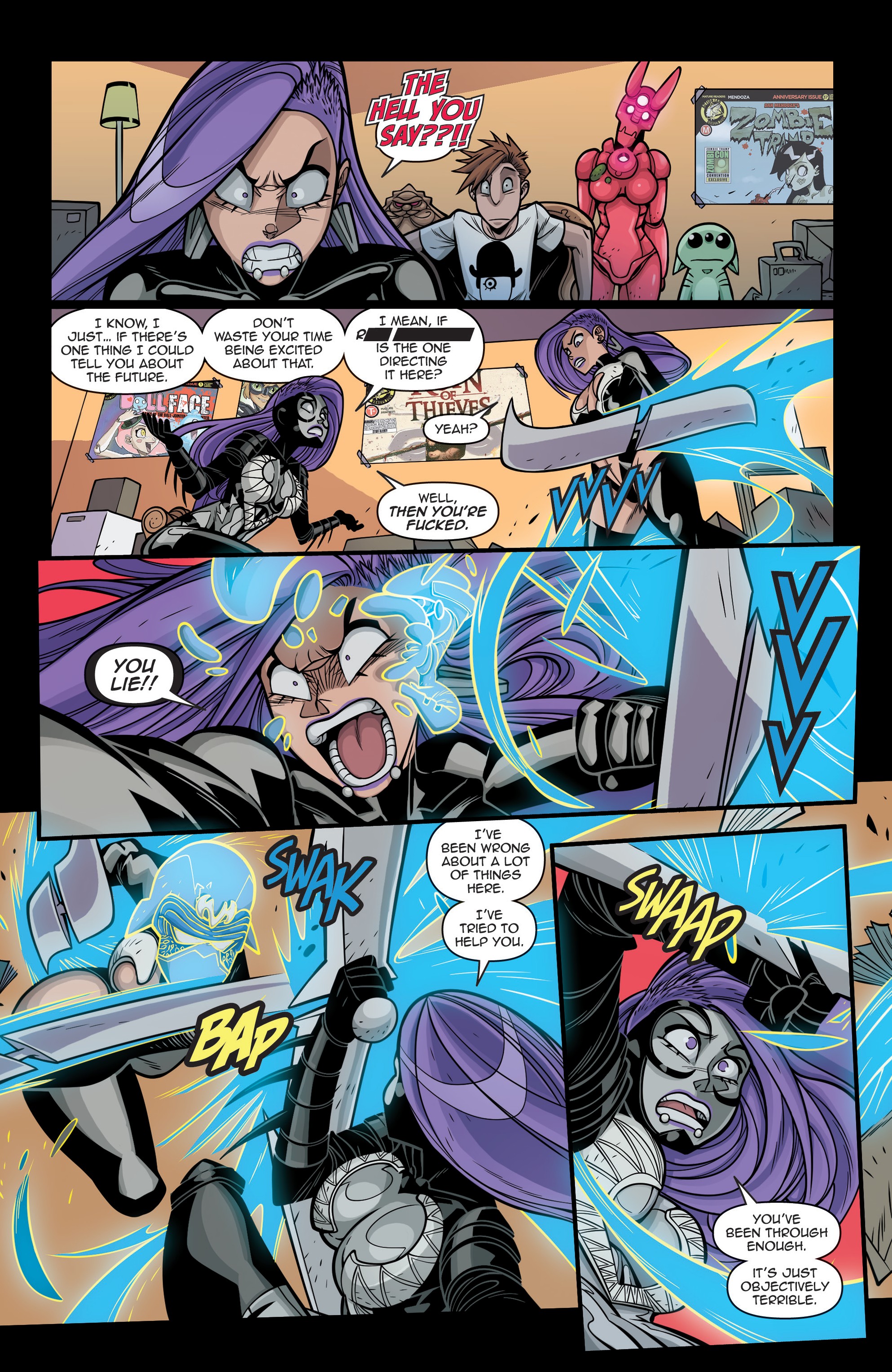 Read online Vampblade Season 3 comic -  Issue #12 - 5