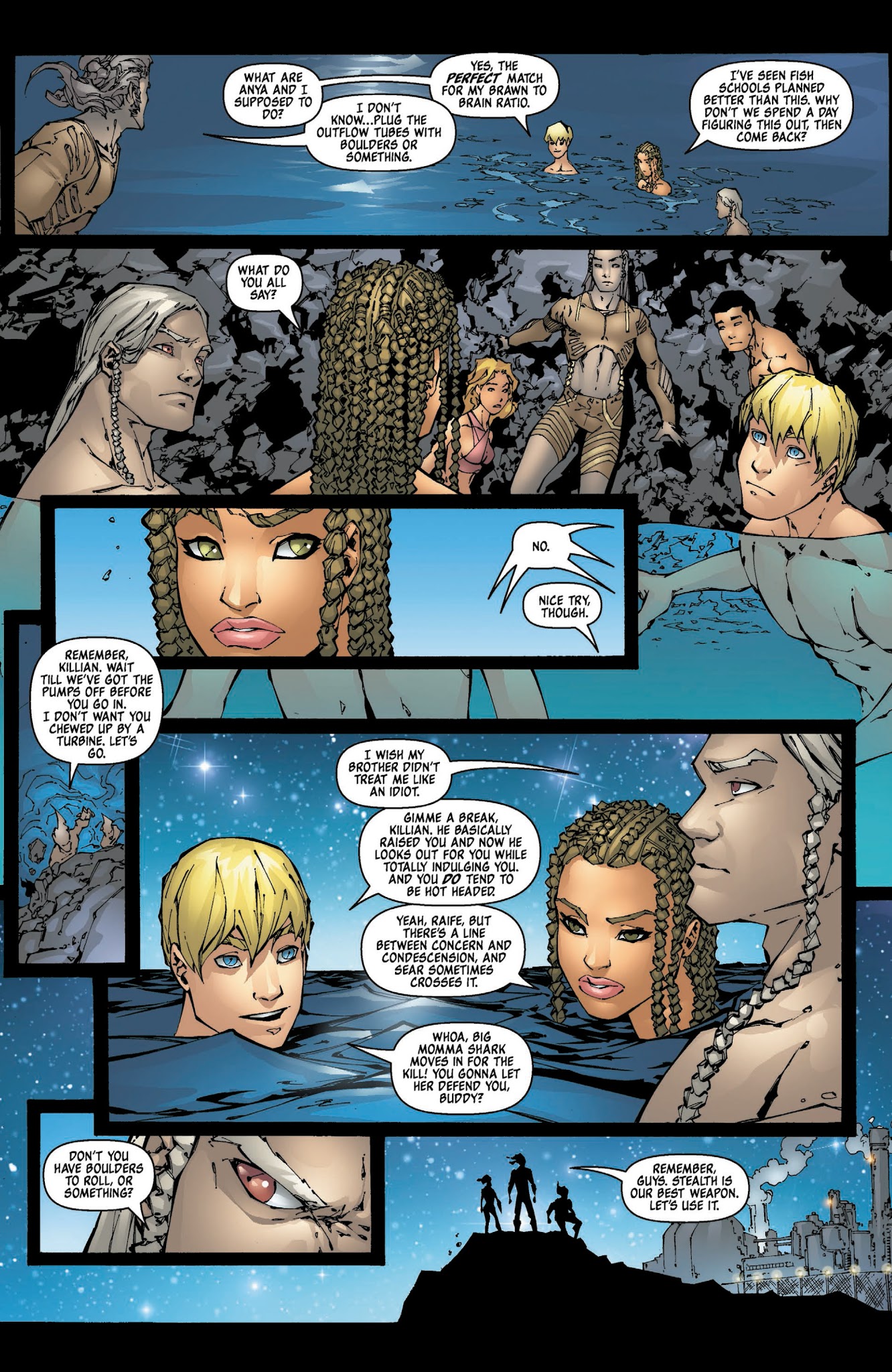 Read online Fathom: Killian's Tide comic -  Issue #1 - 16