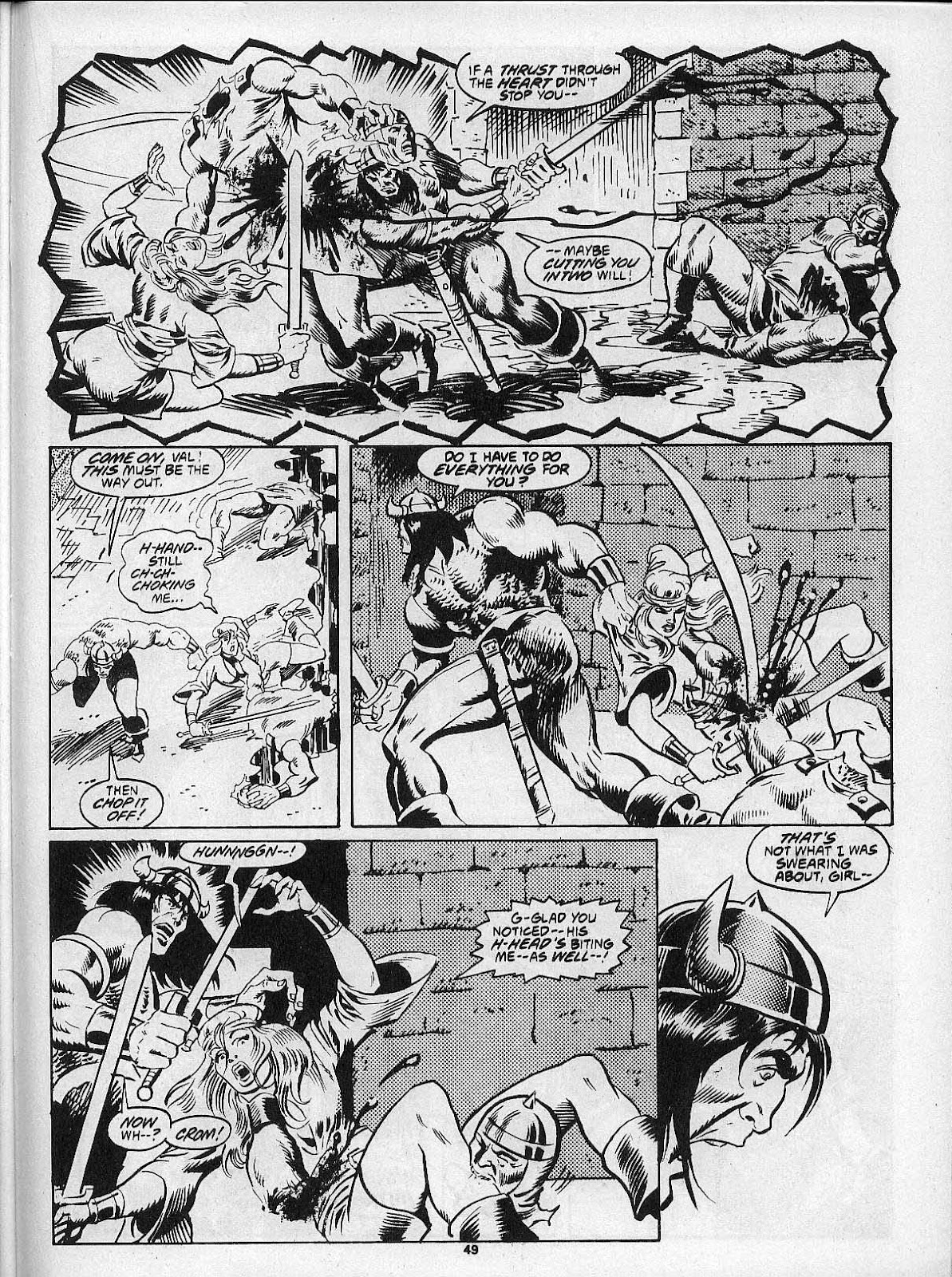 The Savage Sword Of Conan issue 201 - Page 51