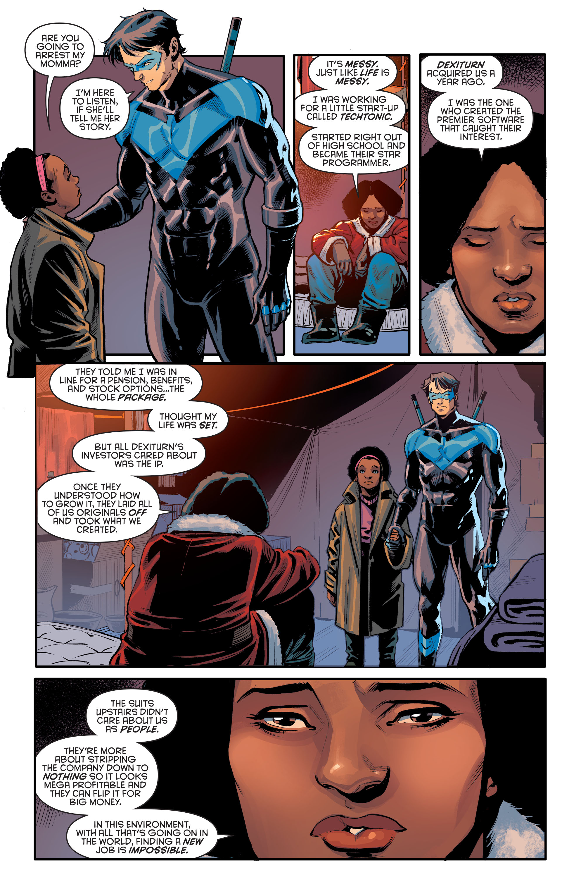 Read online Nightwing (2016) comic -  Issue #77 - 17