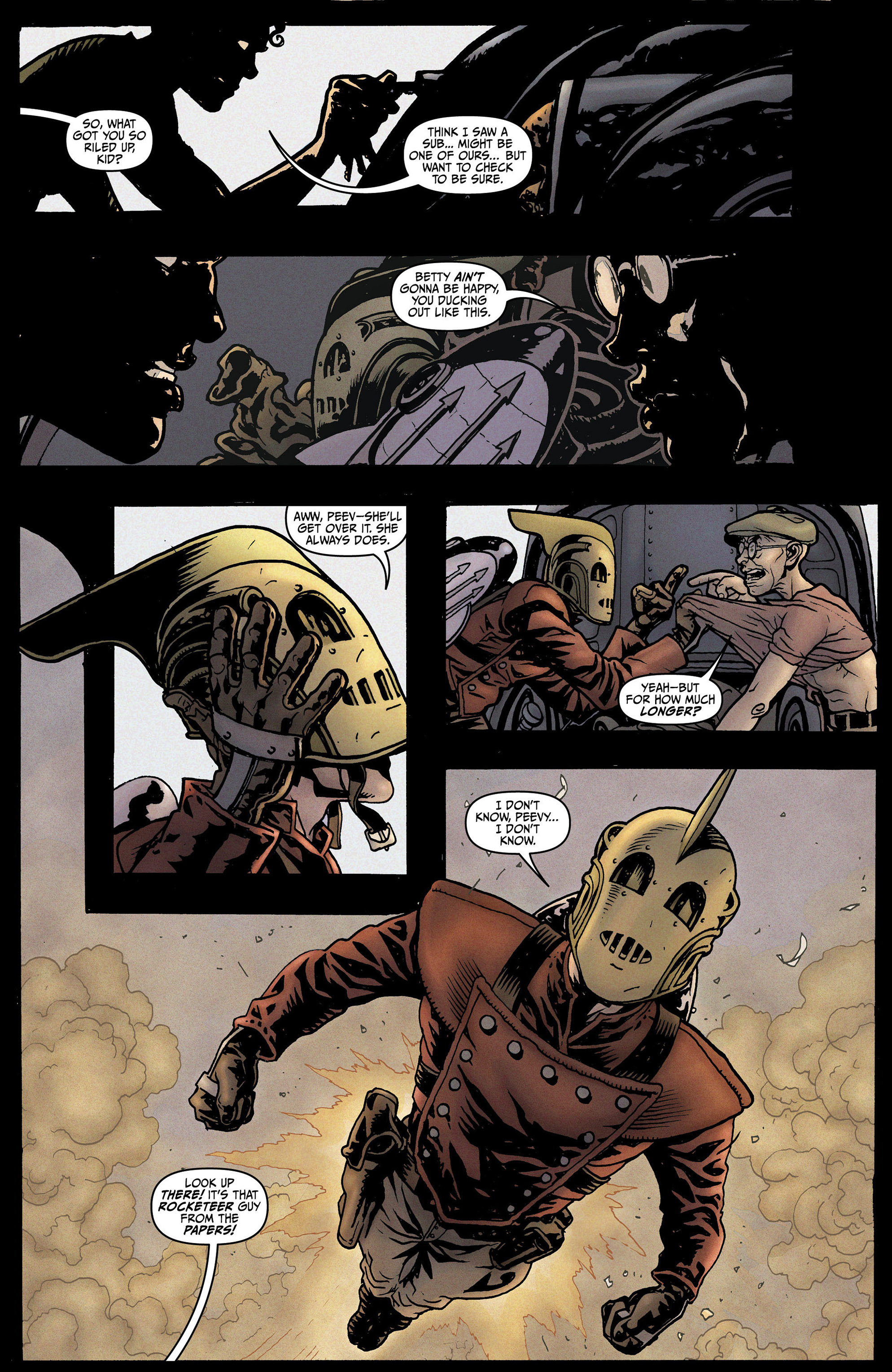 Read online Rocketeer Adventures (2011) comic -  Issue #4 - 16