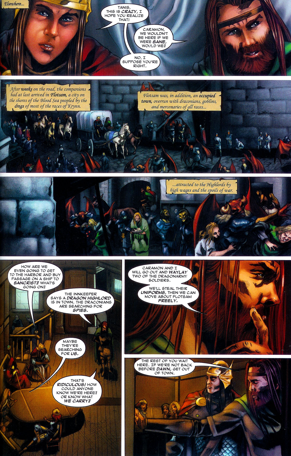Read online Dragonlance Chronicles (2006) comic -  Issue #4 - 6
