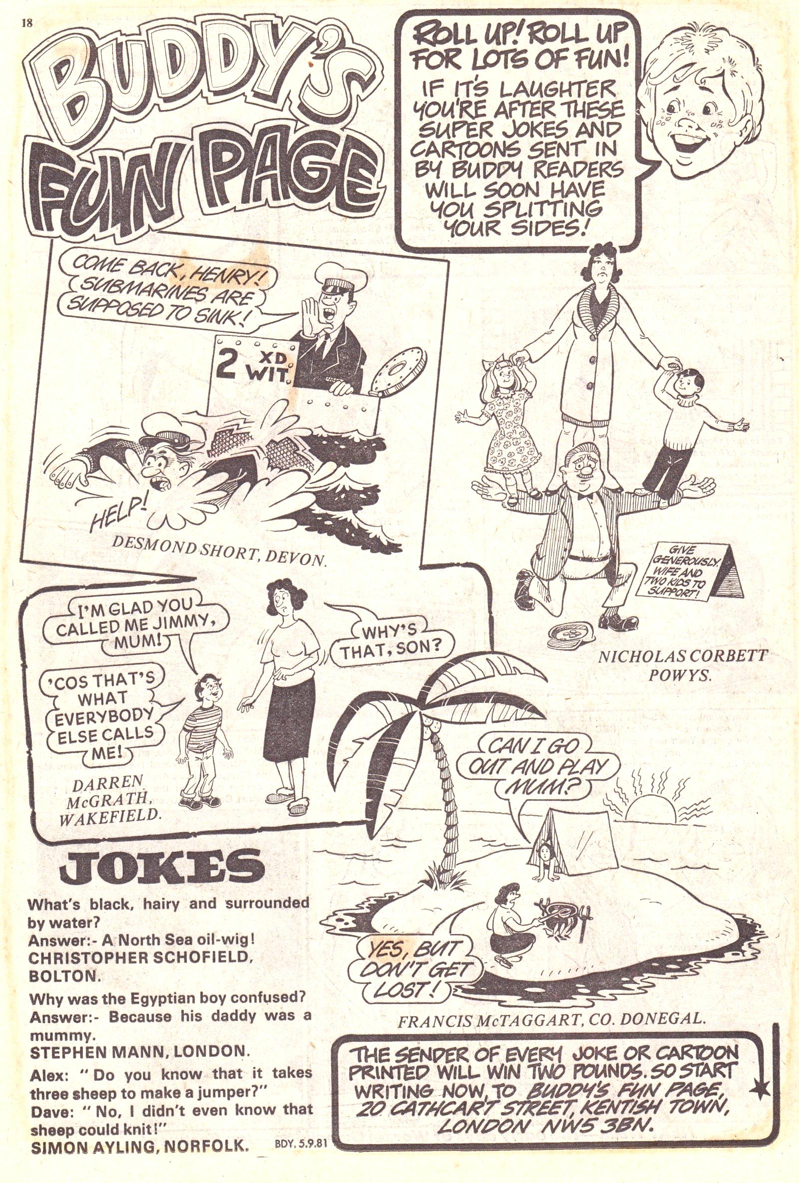 Read online Buddy comic -  Issue #30 - 18