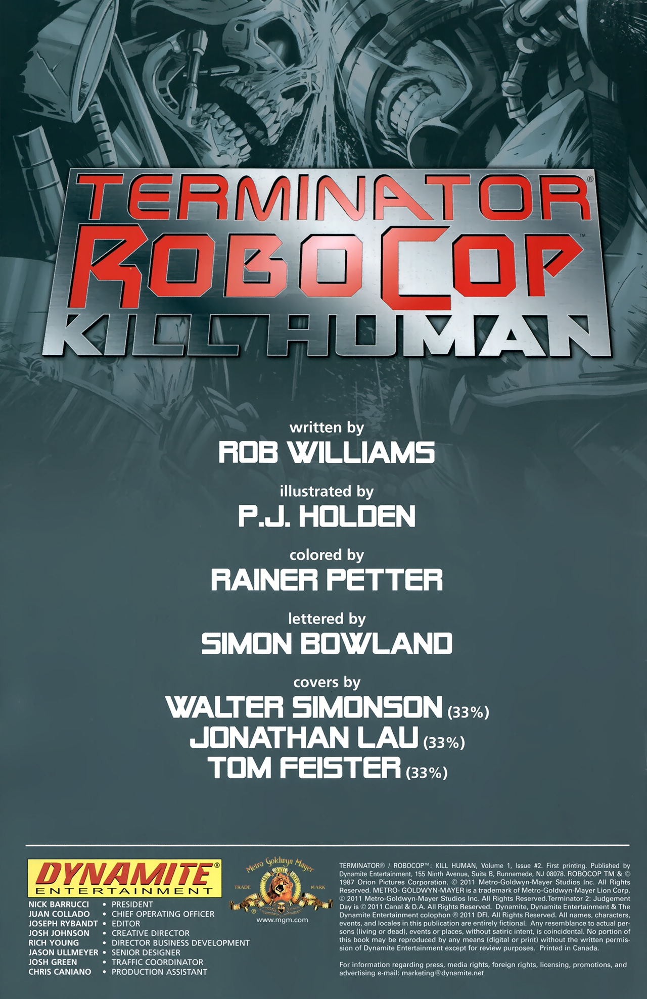 Read online Terminator/Robocop: Kill Human comic -  Issue #2 - 3