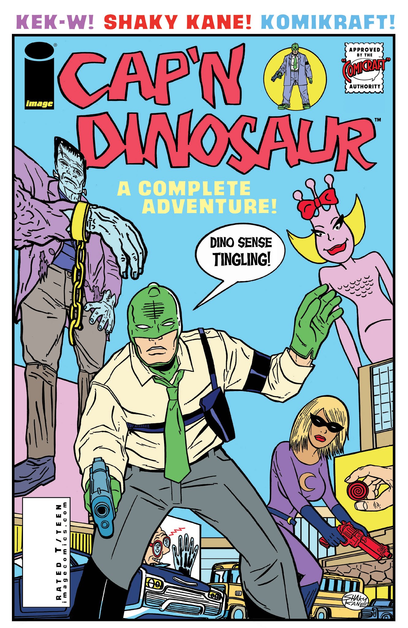 Read online Cap'n Dinosaur comic -  Issue # Full - 1