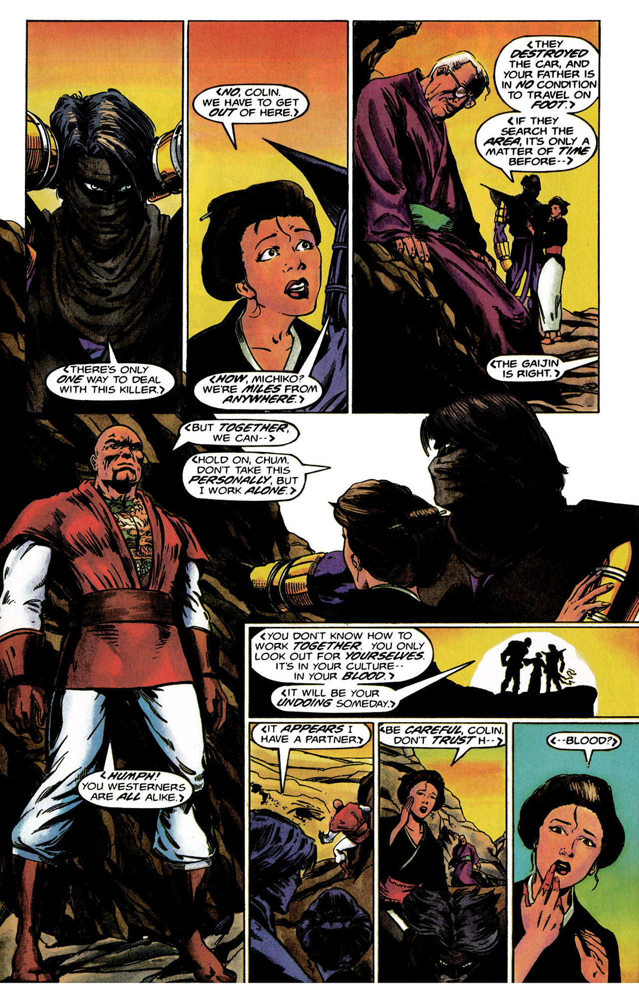 Read online Ninjak (1994) comic -  Issue #4 - 6