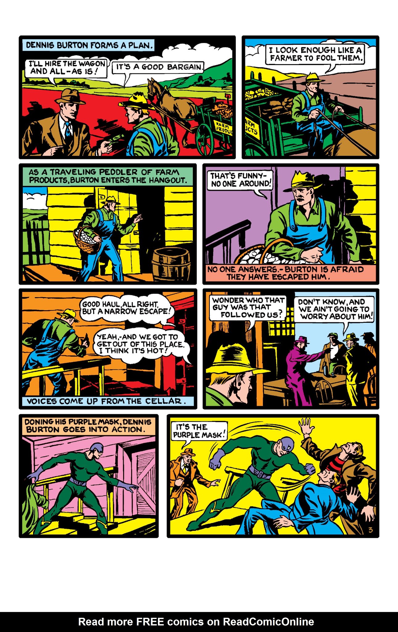 Read online Daring Mystery Comics comic -  Issue #4 - 4