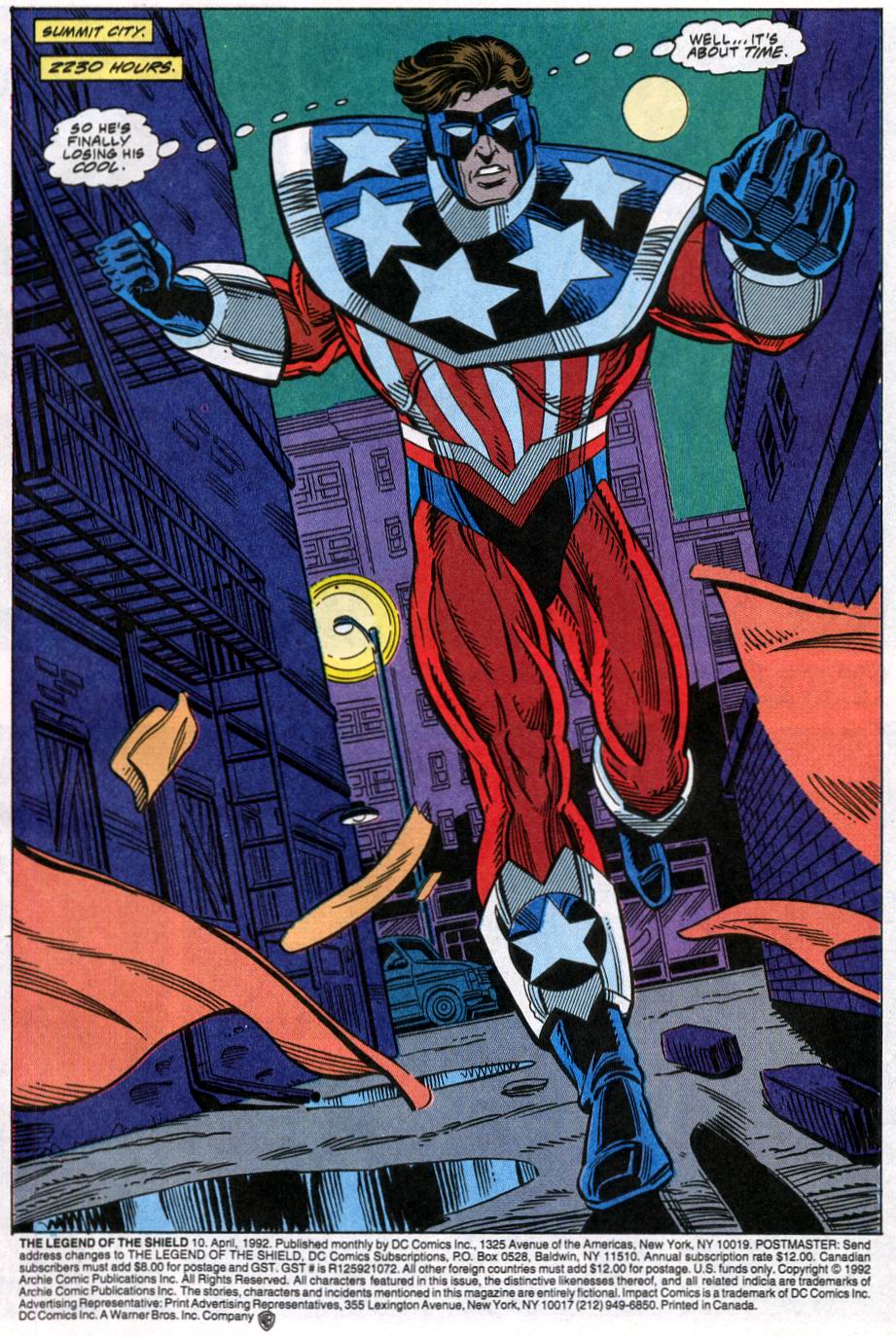 Read online Legend of the Shield comic -  Issue #10 - 2