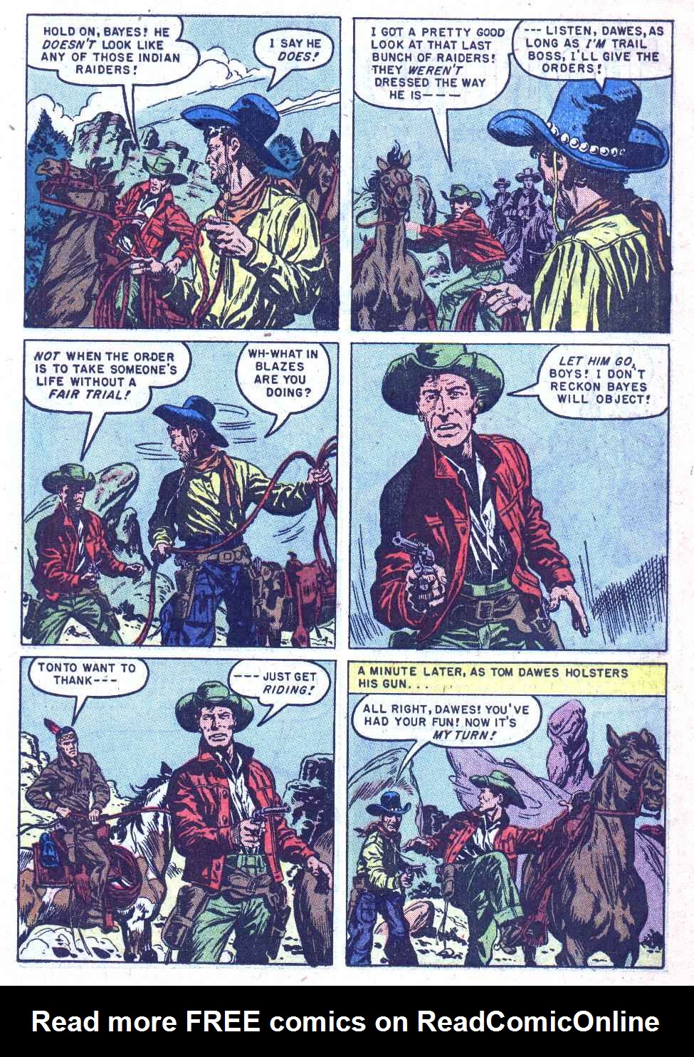 Read online Lone Ranger's Companion Tonto comic -  Issue #27 - 26