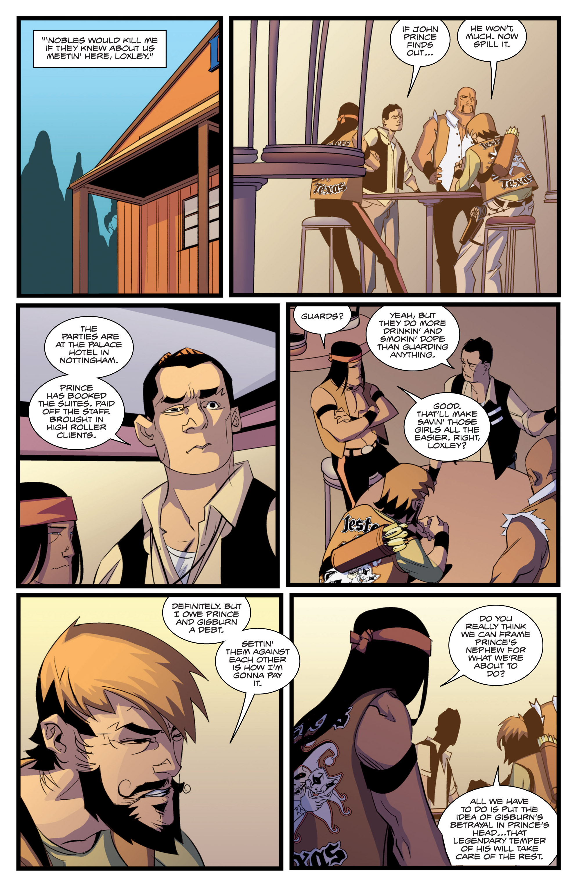 Read online Sherwood, Texas comic -  Issue #3 - 7