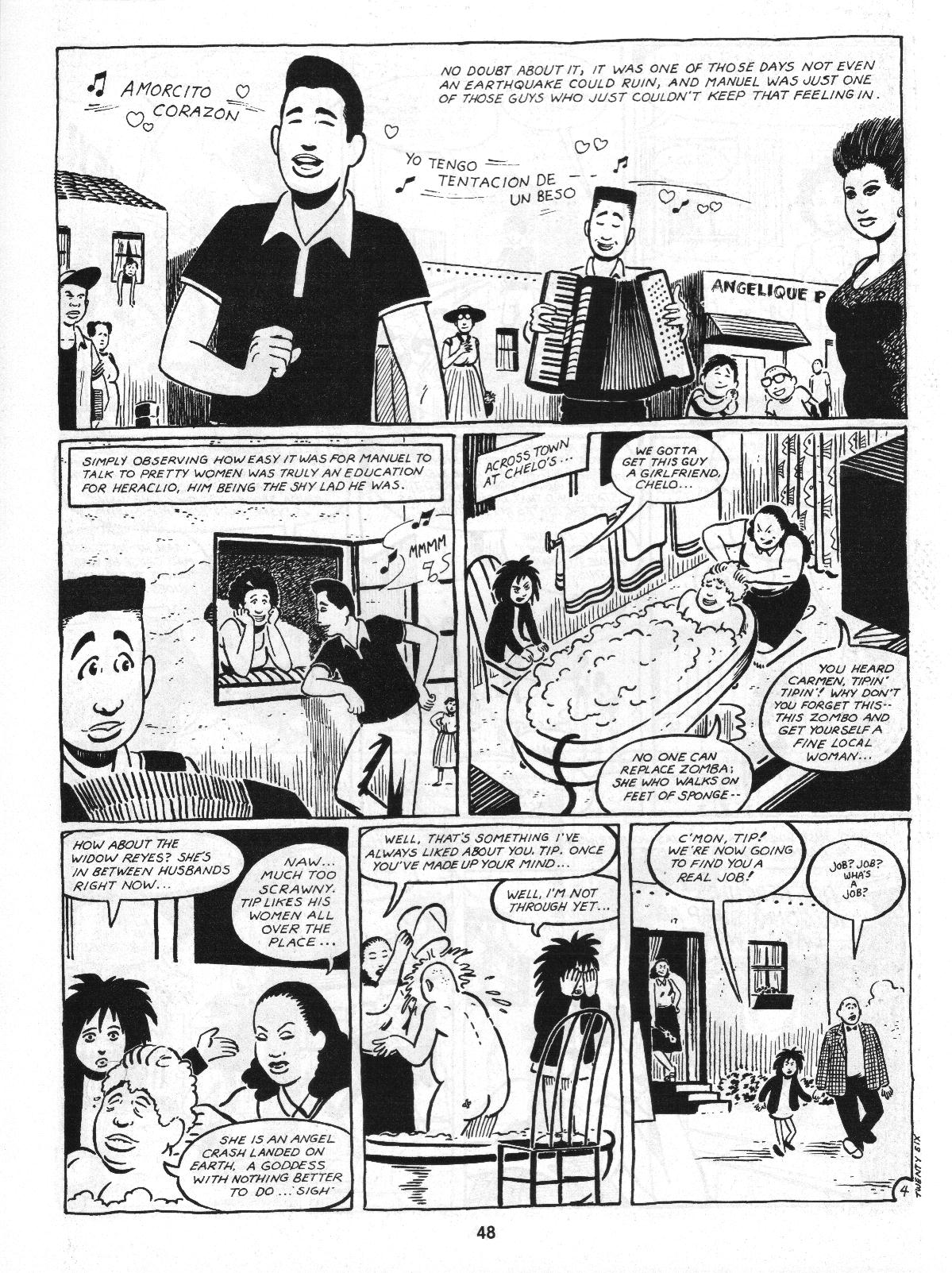 Read online Love and Rockets (1982) comic -  Issue #4 - 50