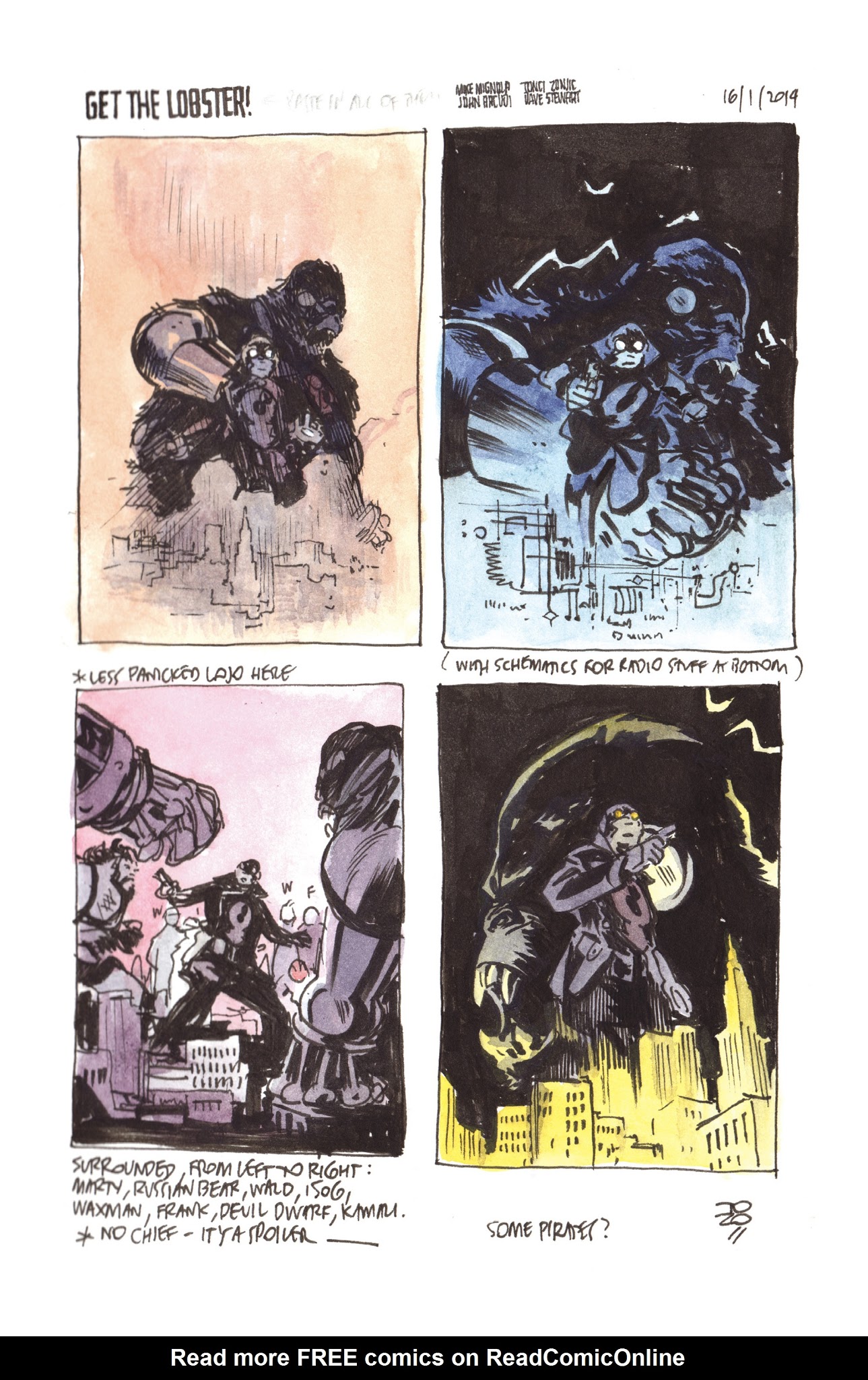 Read online Lobster Johnson: Get the Lobster comic -  Issue # TPB - 140