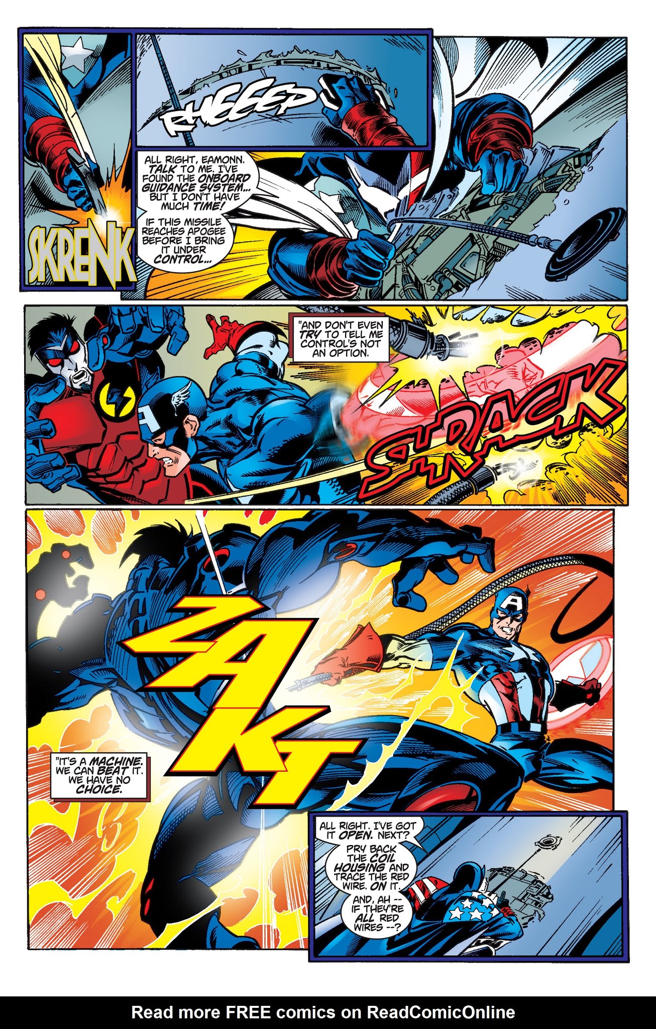 Read online Captain America/Citizen V '98 comic -  Issue # Full - 35