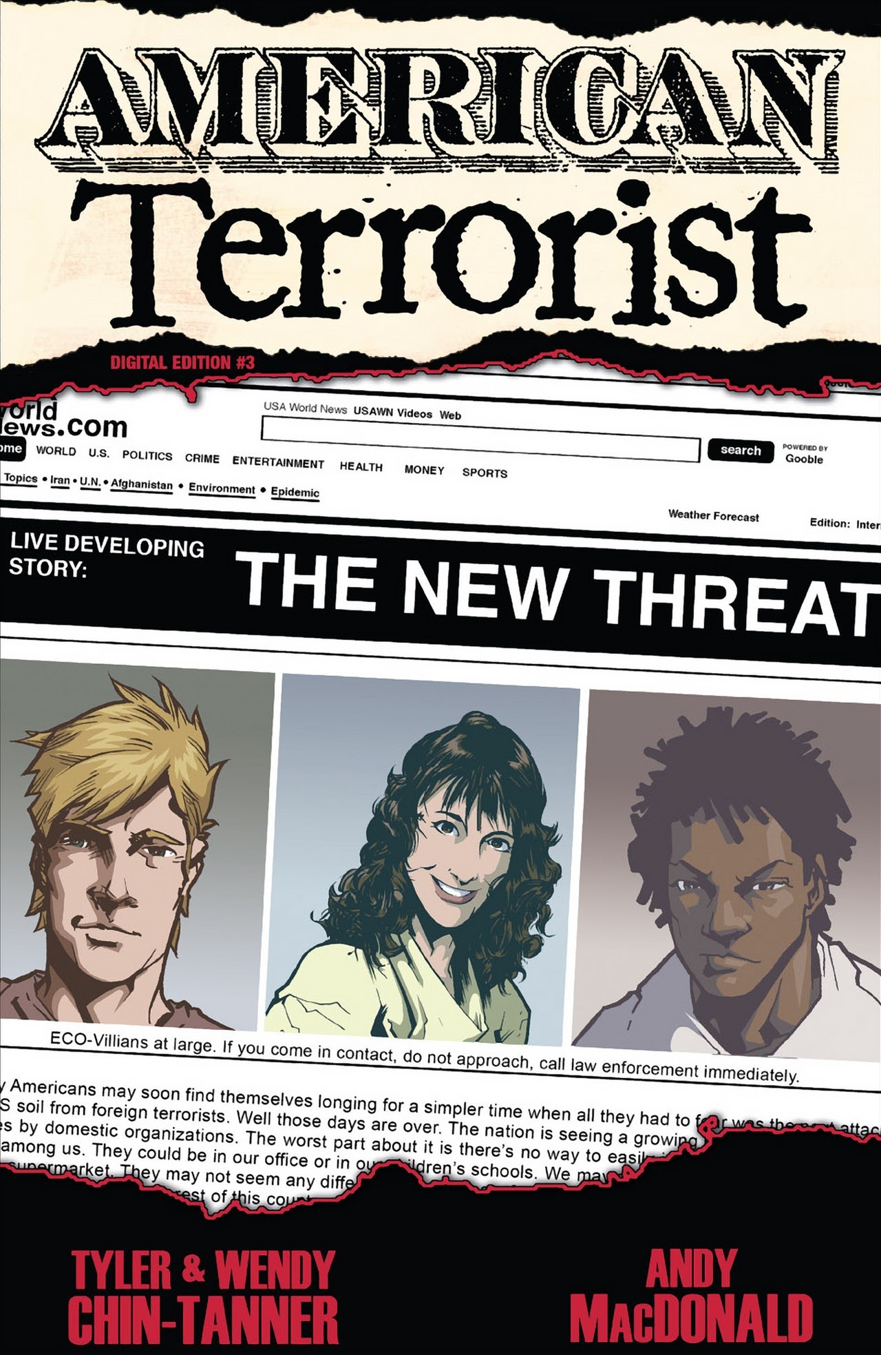 Read online American Terrorist comic -  Issue #3 - 1