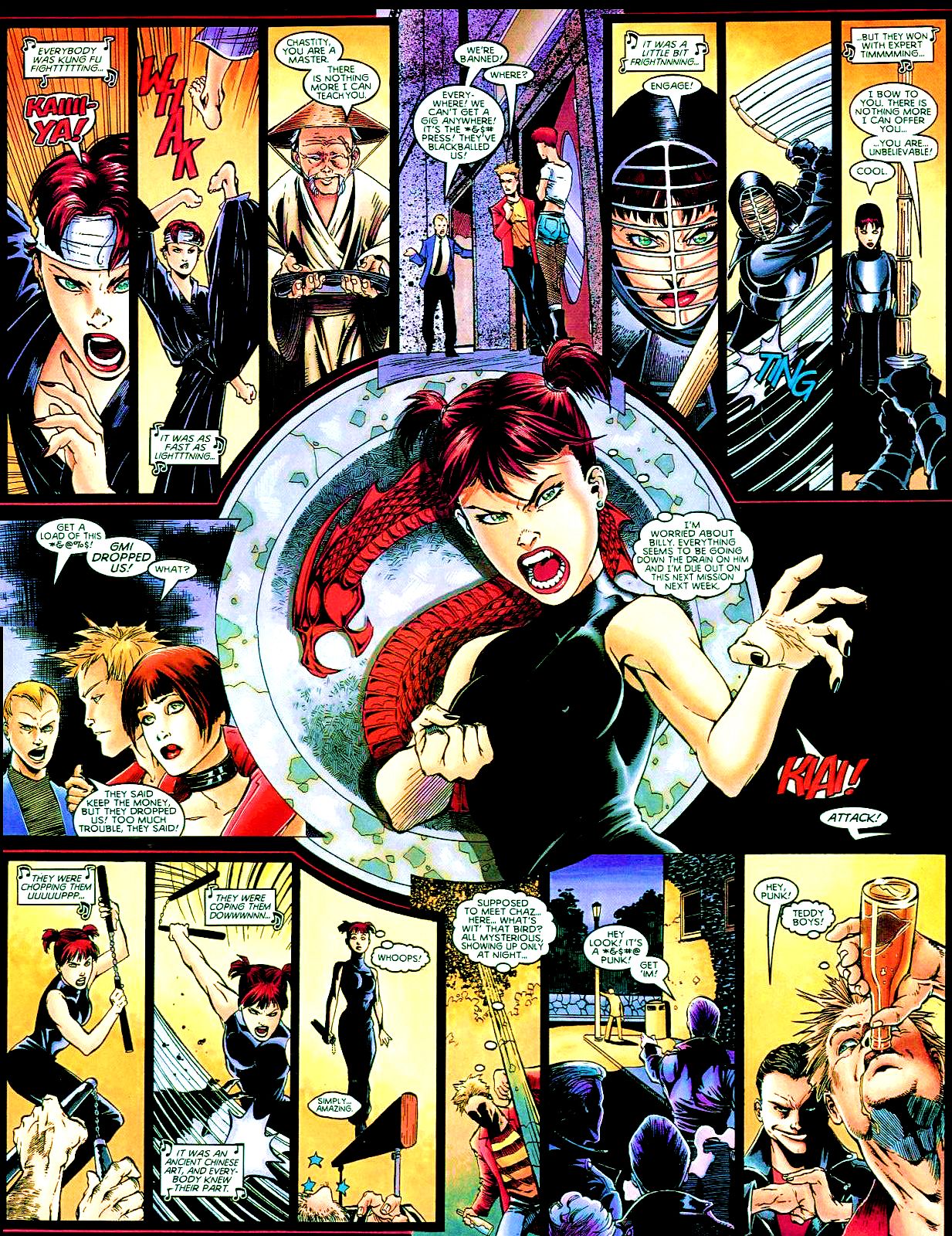 Read online Chastity: Theatre of Pain comic -  Issue #2 - 19