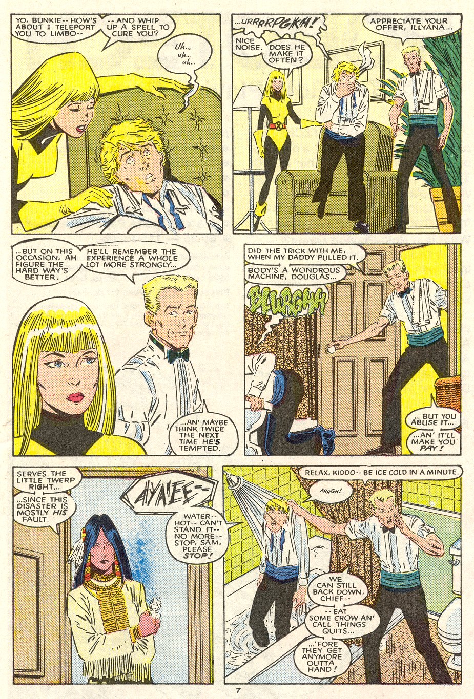 Read online The New Mutants comic -  Issue #54 - 8