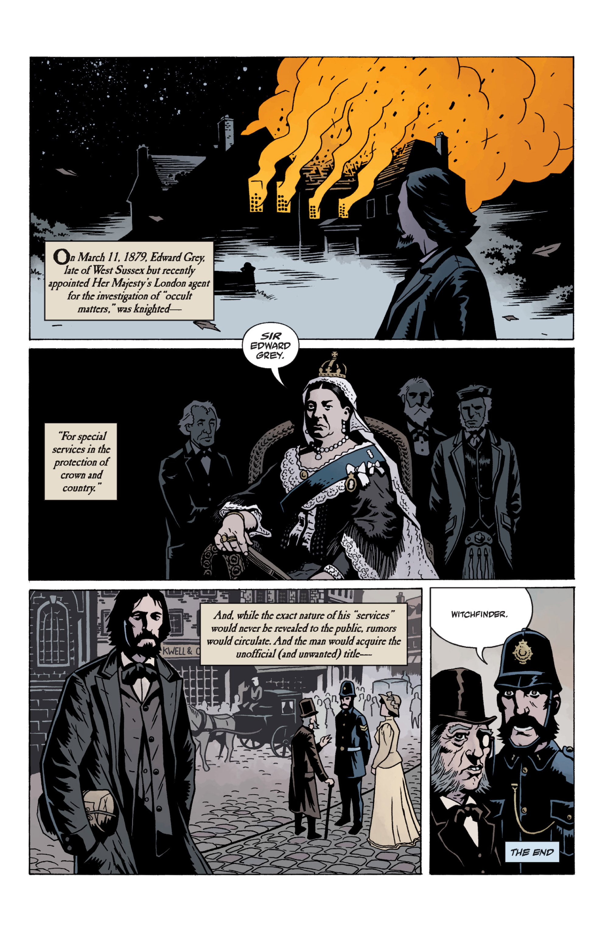 Read online Sir Edward Grey, Witchfinder: In the Service of Angels comic -  Issue # TPB - 135