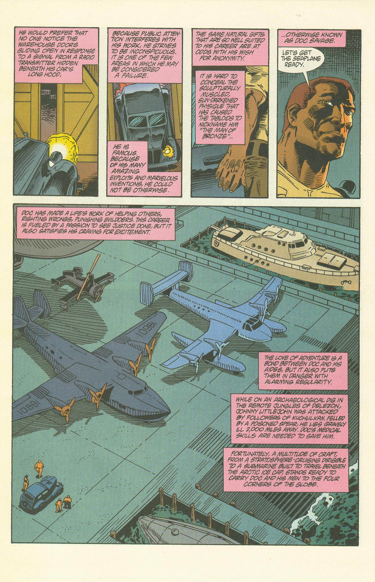 Read online Doc Savage: Curse of the Fire God comic -  Issue # TPB - 31